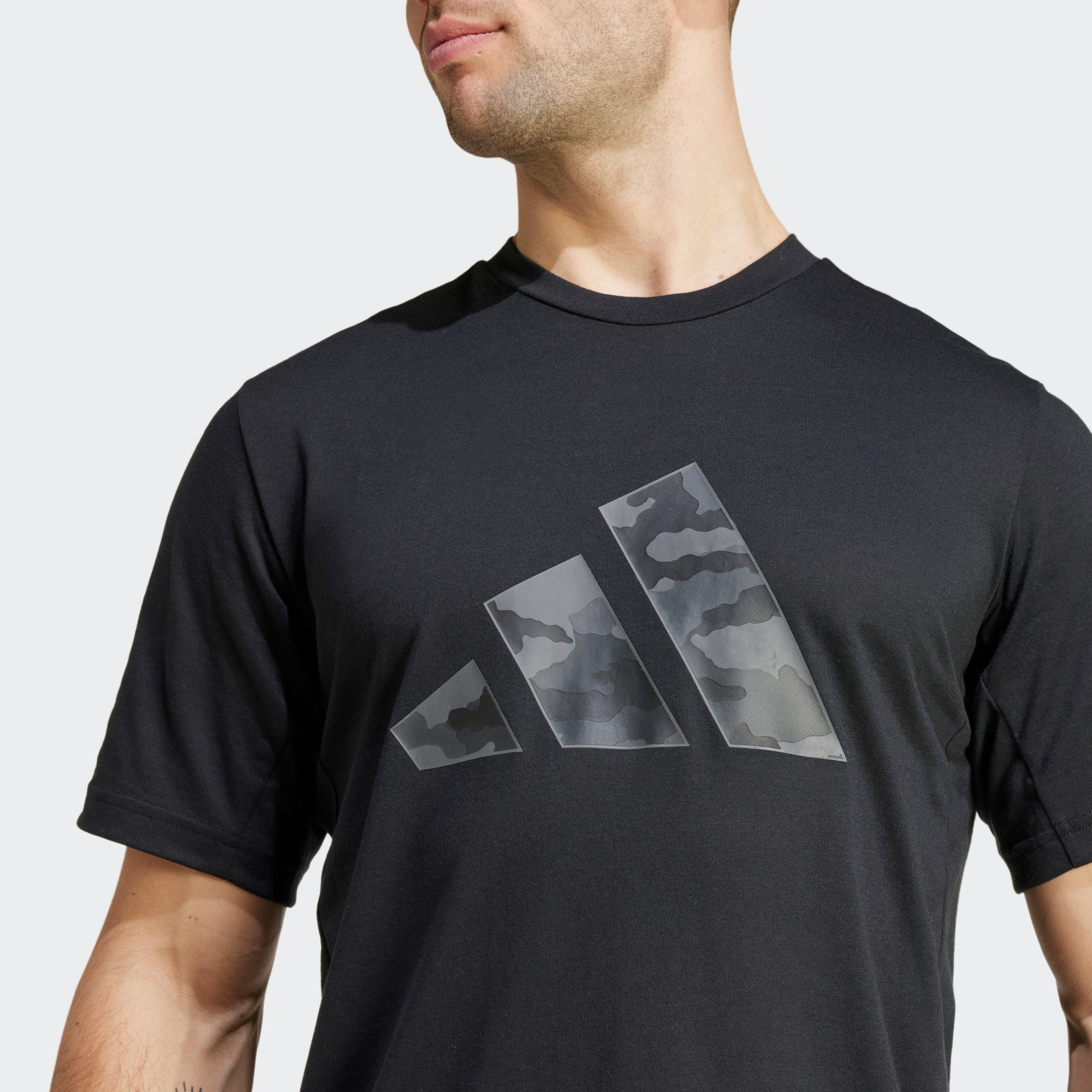 adidas Performance T-shirt CAMO BIG LOGO T