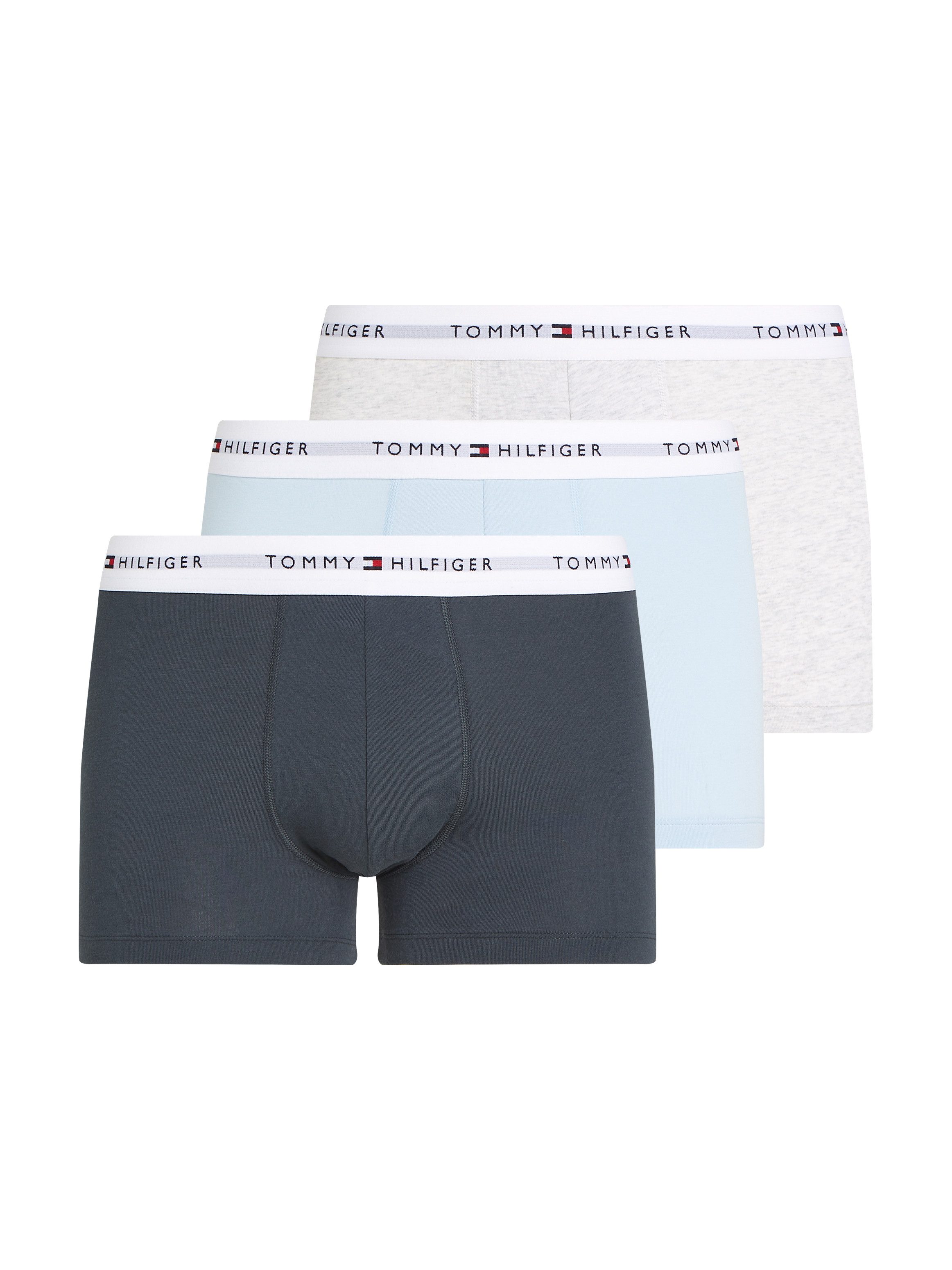Tommy Hilfiger Underwear Boxershort 3P TRUNK met een logo-opschrift (3 stuks)