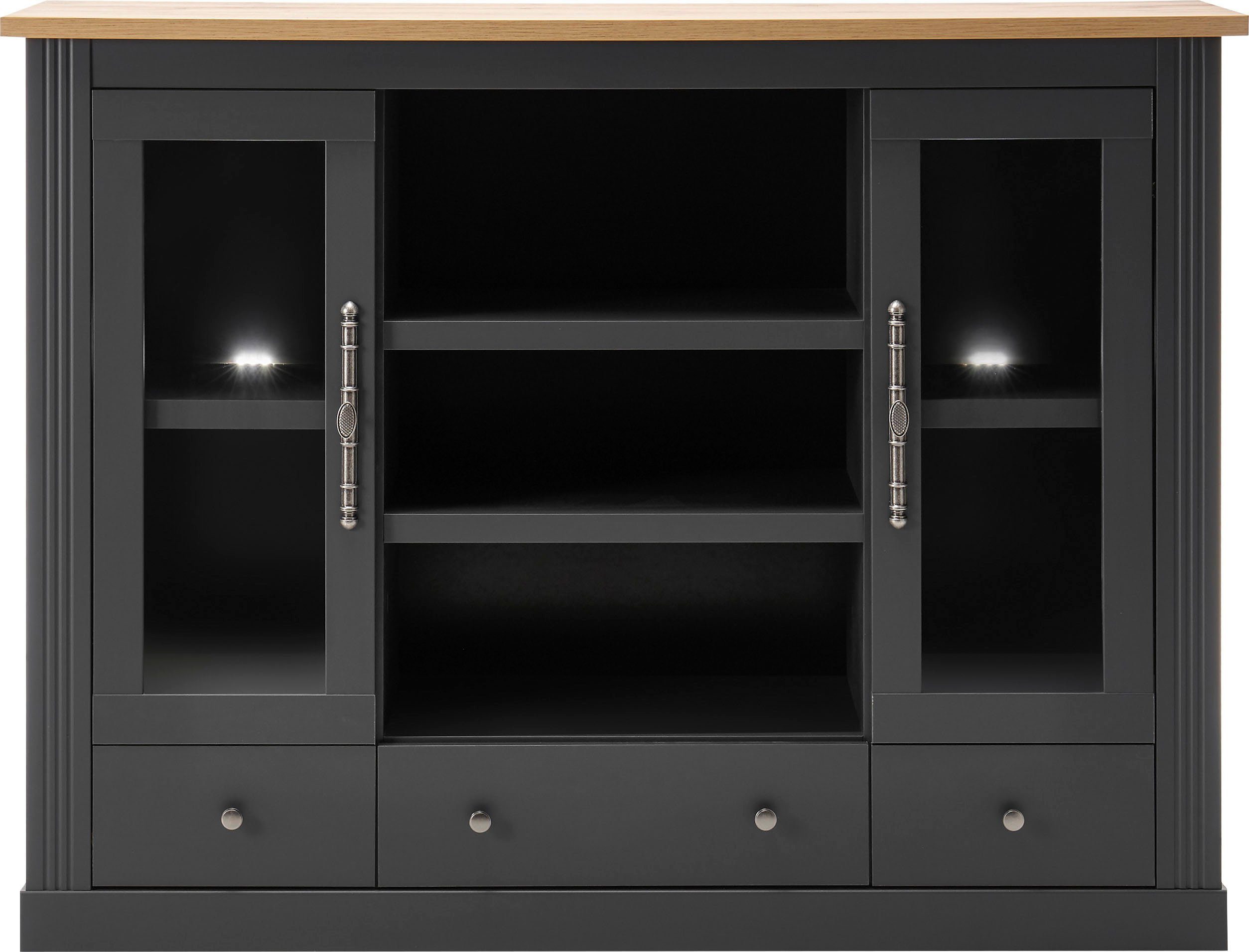 Home affaire Highboard Westminster BESTSELLER! in trendy landelijke look