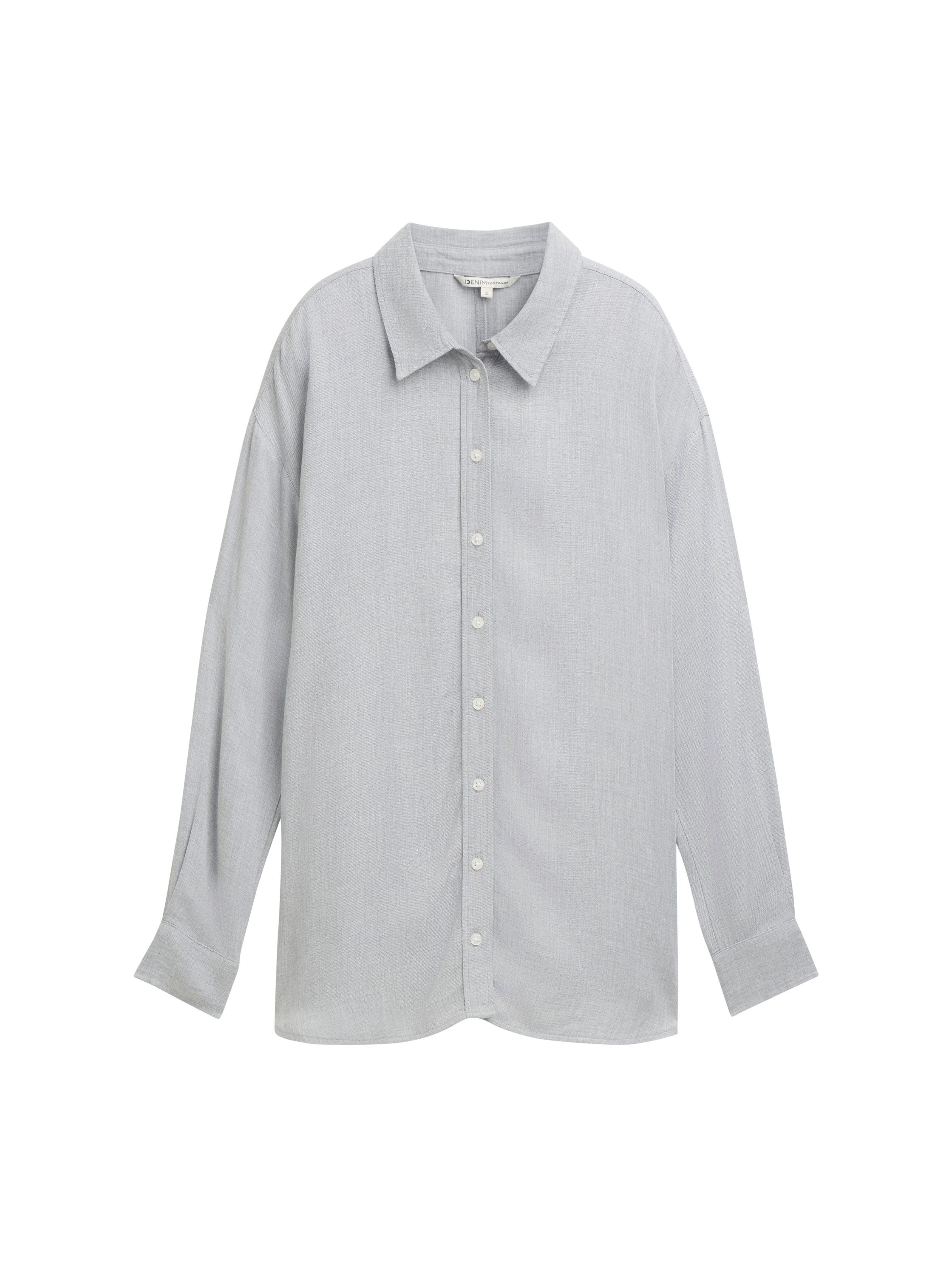 Tom Tailor Denim Overhemdblouse met kentkraag