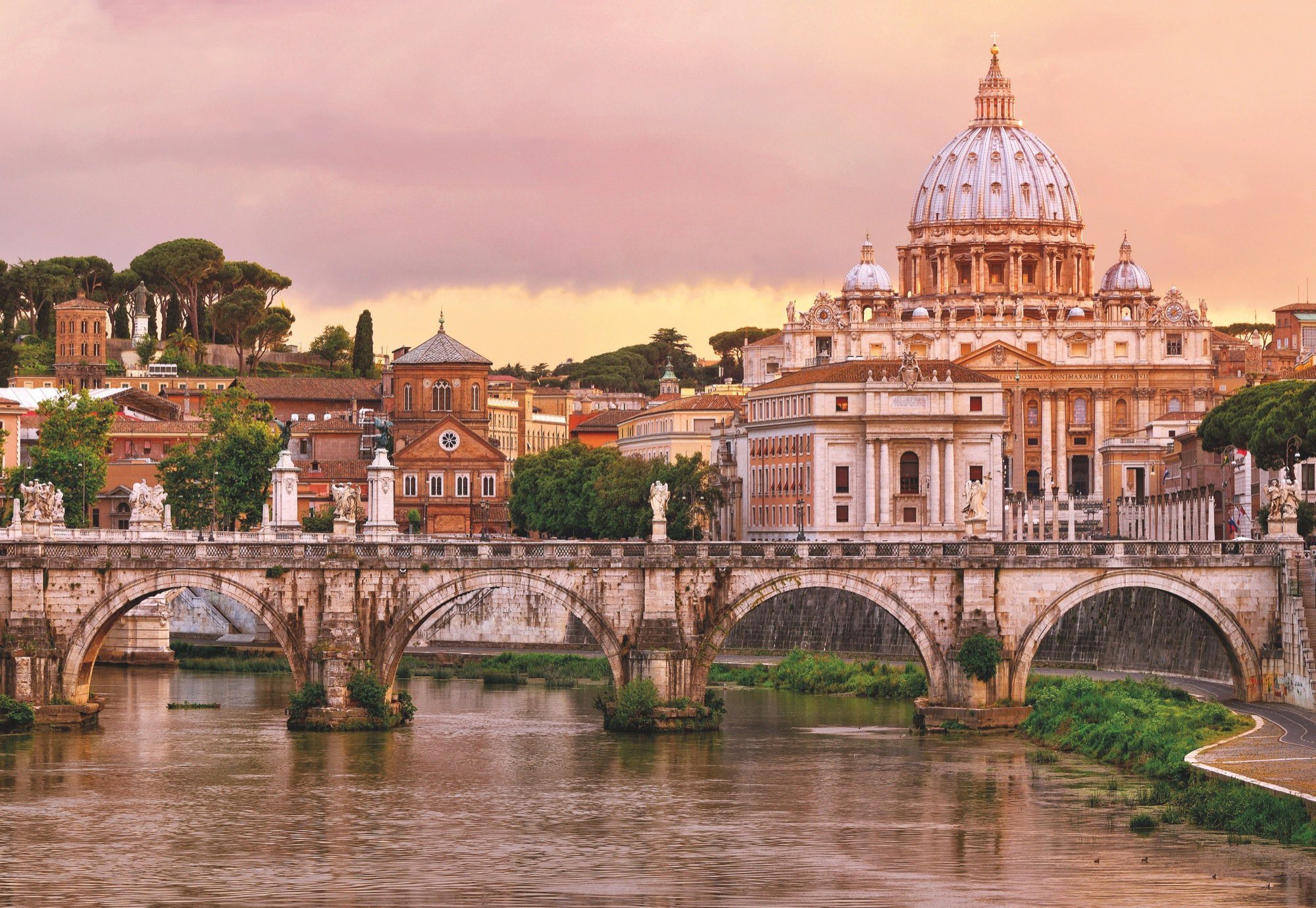 Komar Fotobehang Rome 368x254 cm (breedte x hoogte), inclusief pasta (set)