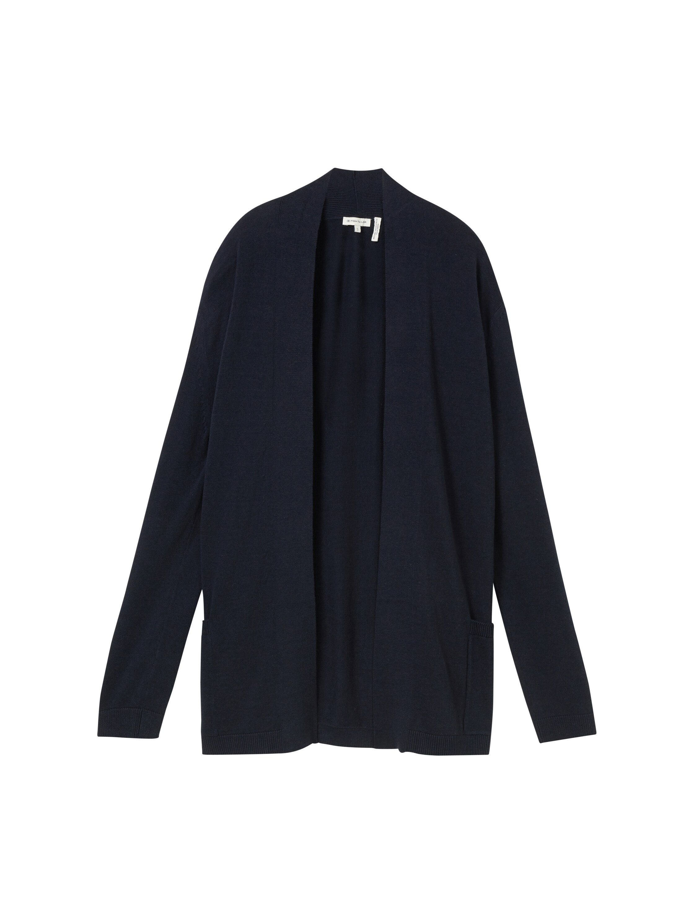 Tom Tailor Cardigan open en met zijzakken