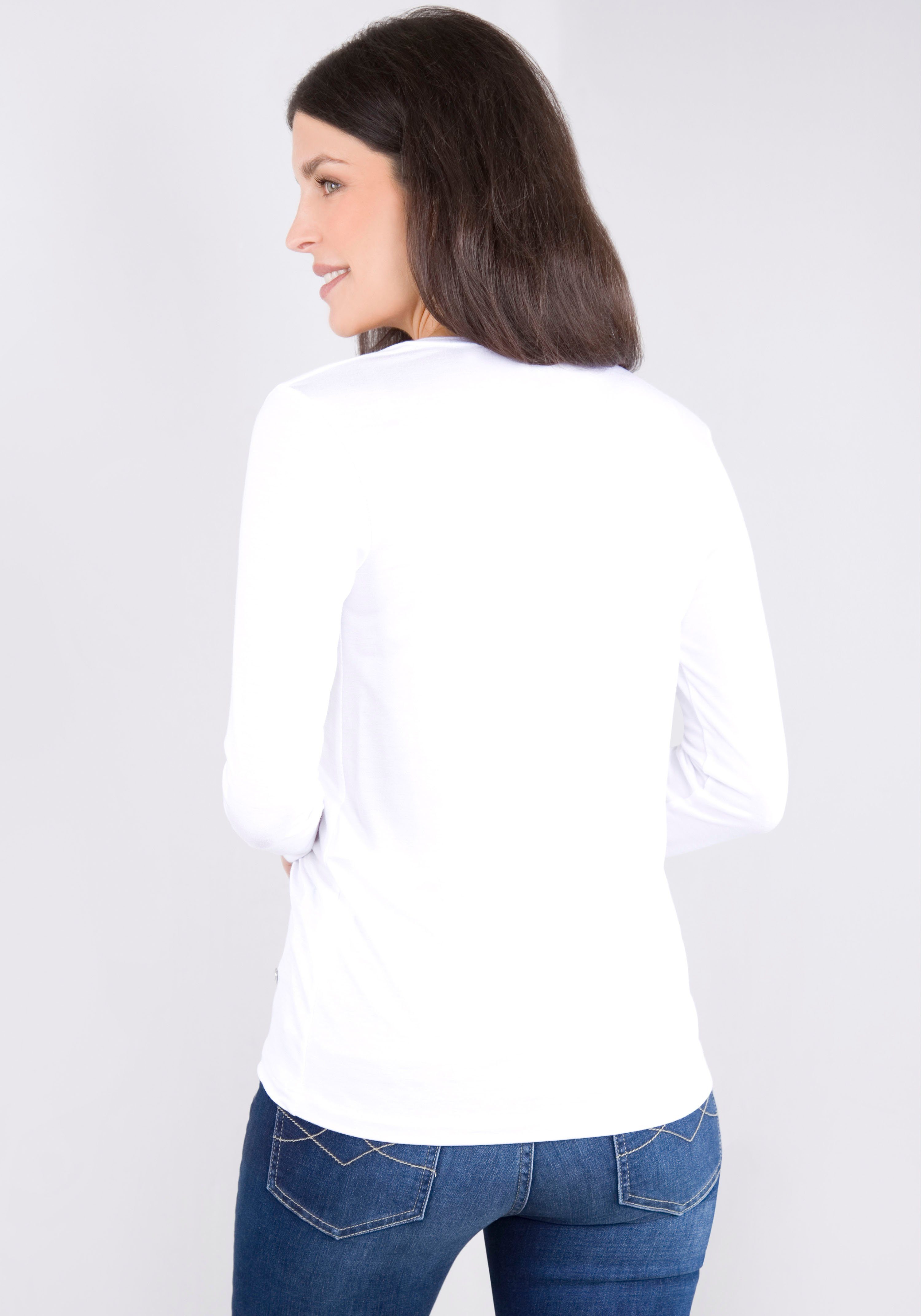 Please Jeans Shirt met lange mouwen