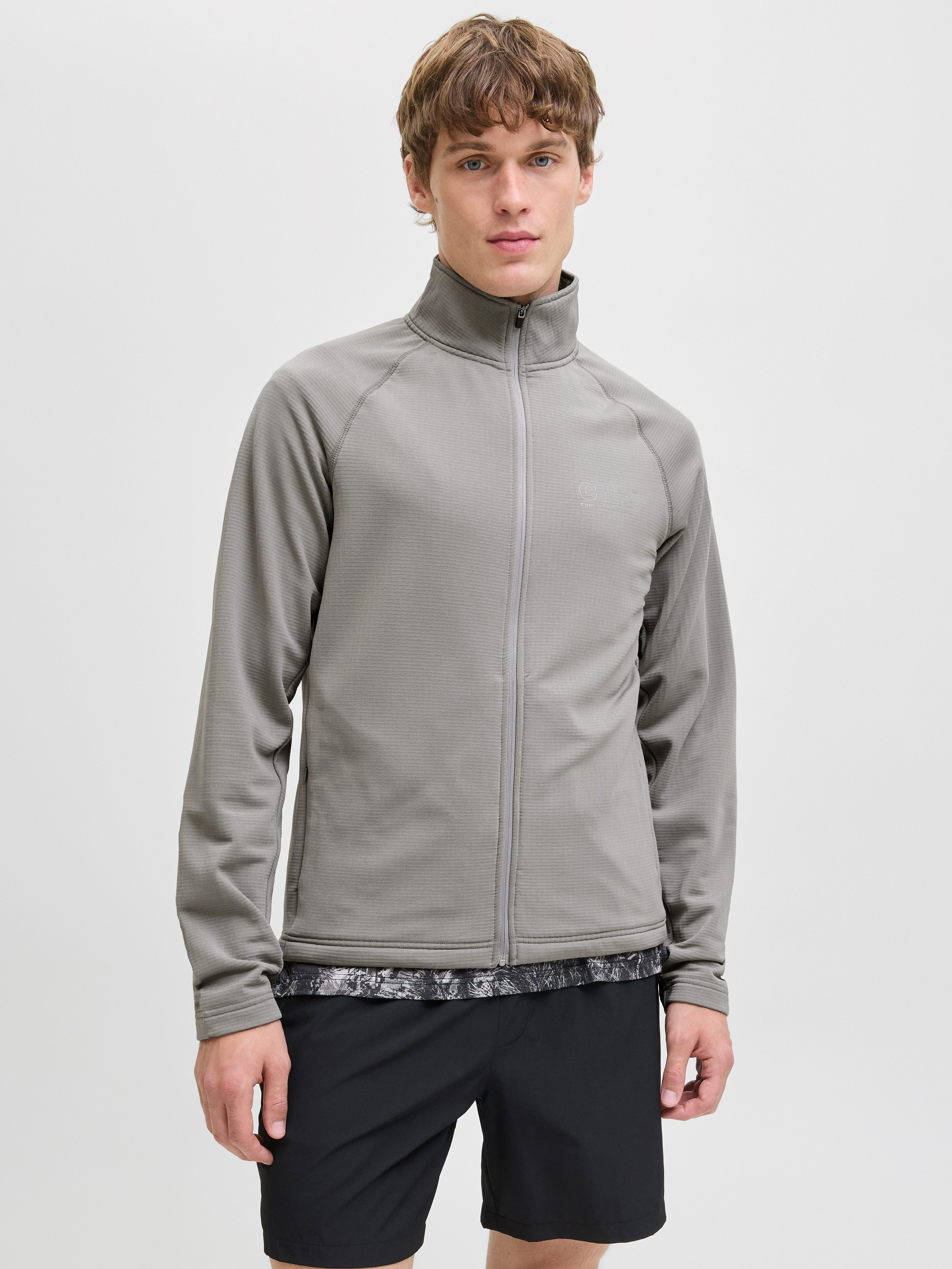Jack & Jones Sweatvest JCOCNZ STRUCTURE FULL ZIP SN