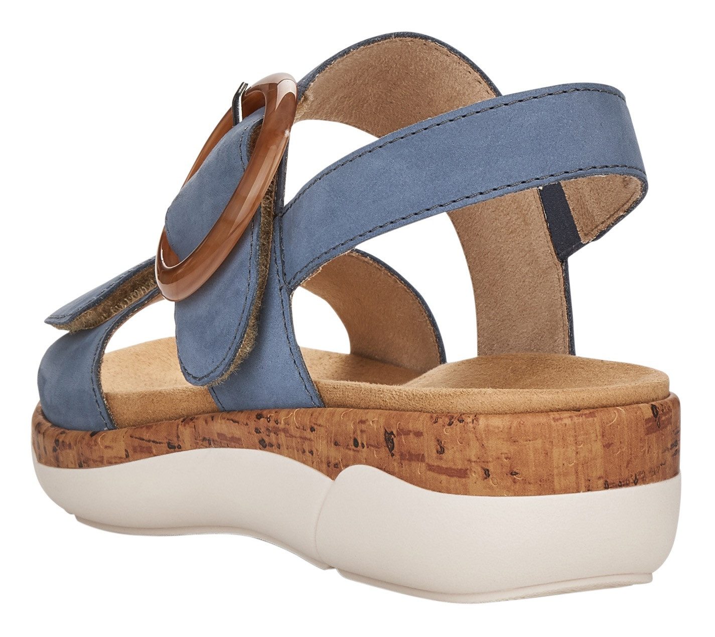 Remonte Sandalen , sleehak, sandaal, zomerschoen met uitneembaar voetbed