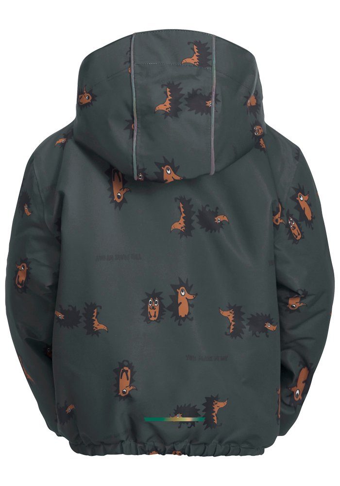 Jack Wolfskin Functioneel jack GLEELY 2L INS PRINT JKT K