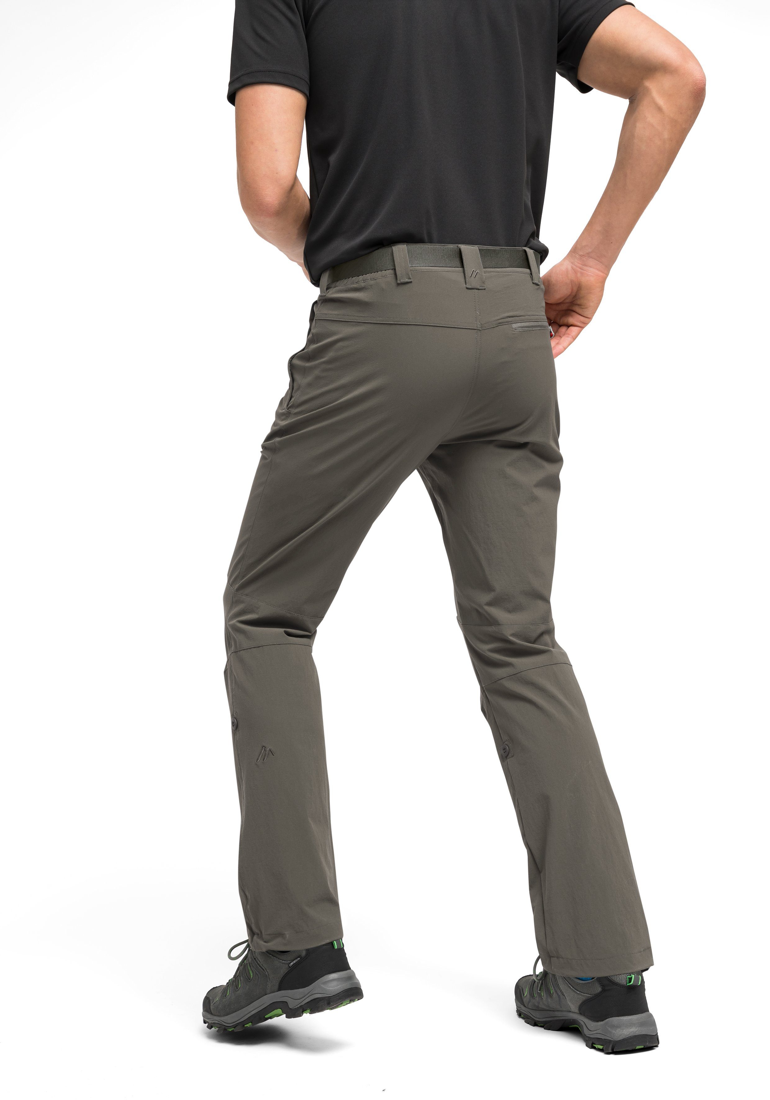 Maier Sports Functionele broek Nil Herenwandelbroek, ventilerende outdoorbroek met oprolfunctie