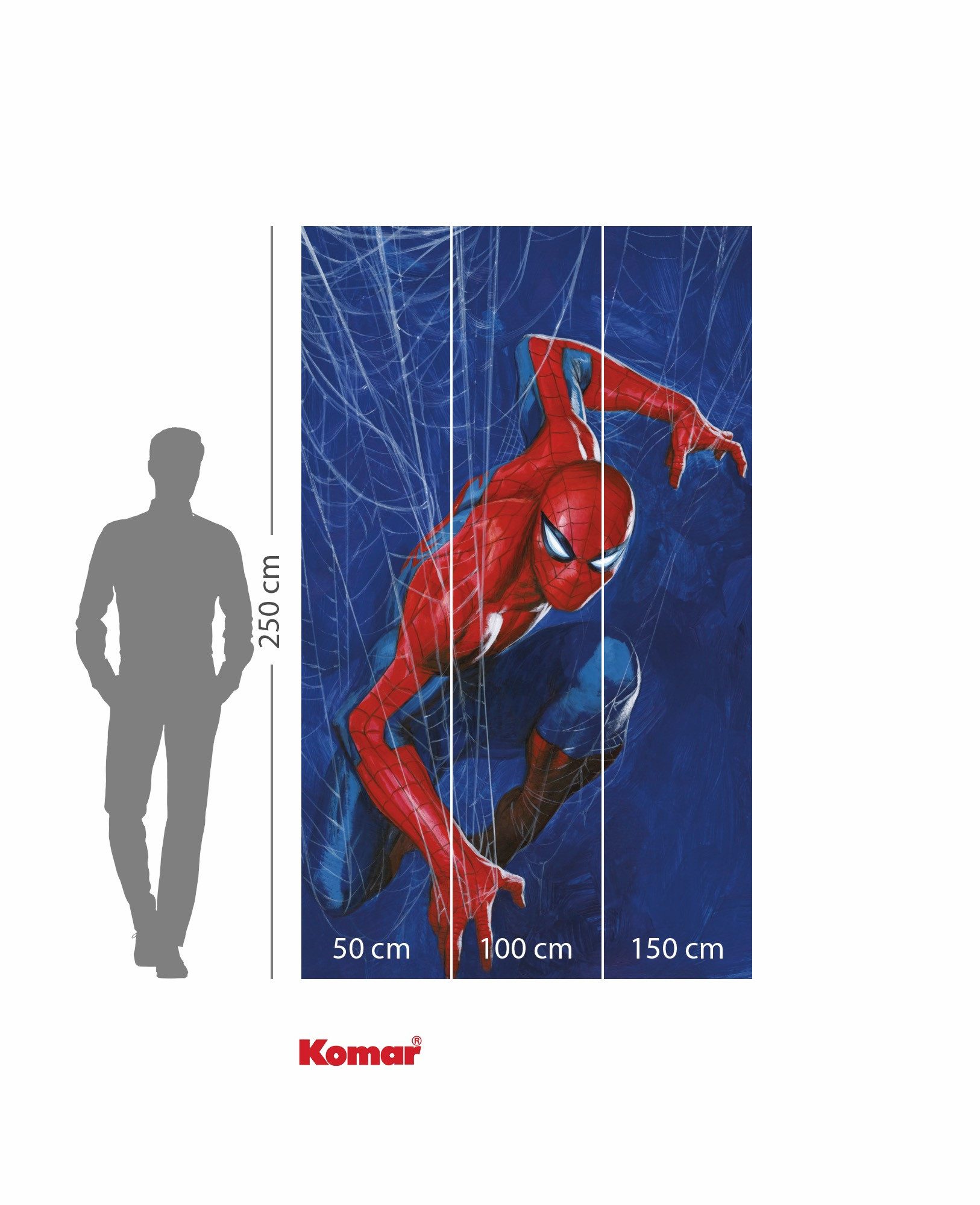 Komar Kinderbehang Marvel Spider-Man Spider Web (1 stuk)