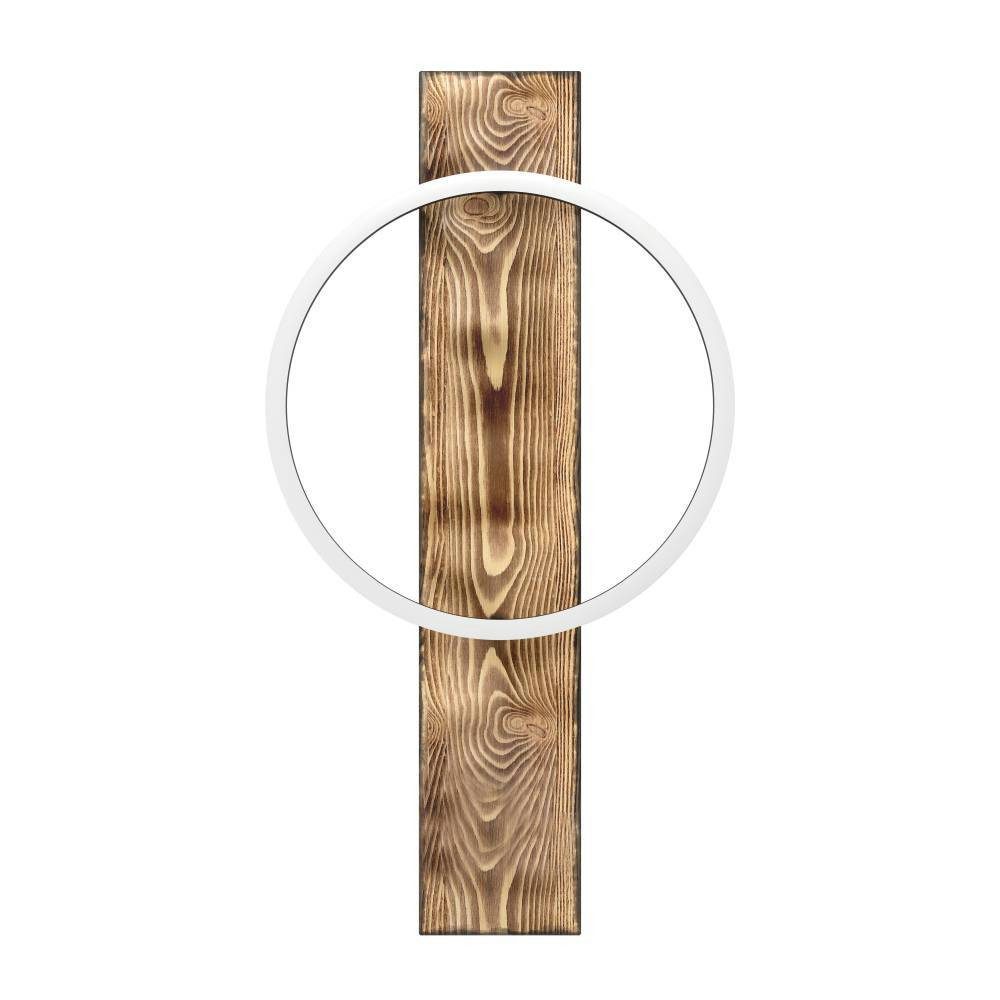 EGLO Wandlamp BOYAL Wandlamp, woonkamerlamp, lamp, ganglamp in zwart, bruin, wit (1 stuk)