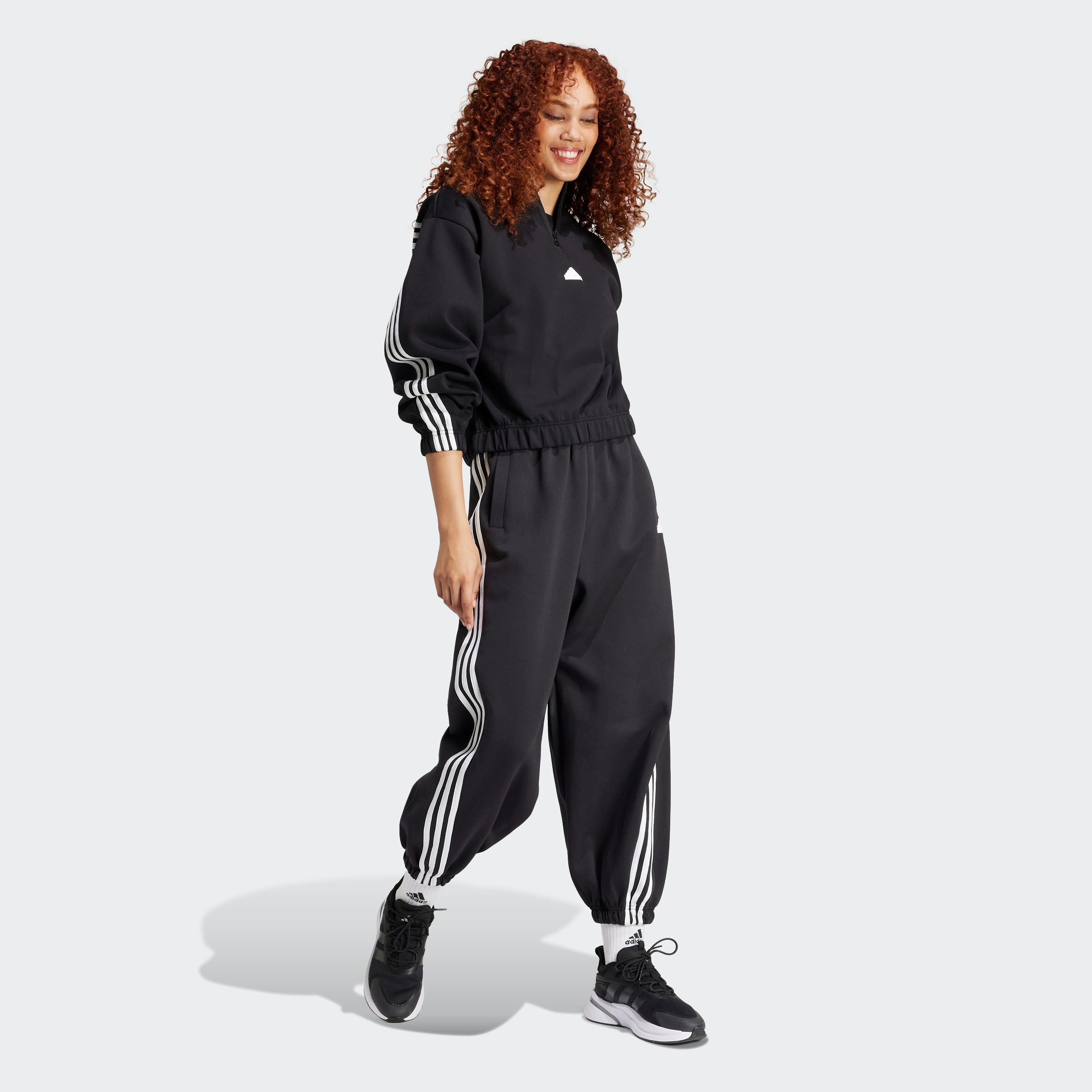 adidas Sportswear Sweatvest W FI 3S QZ (1-delig)