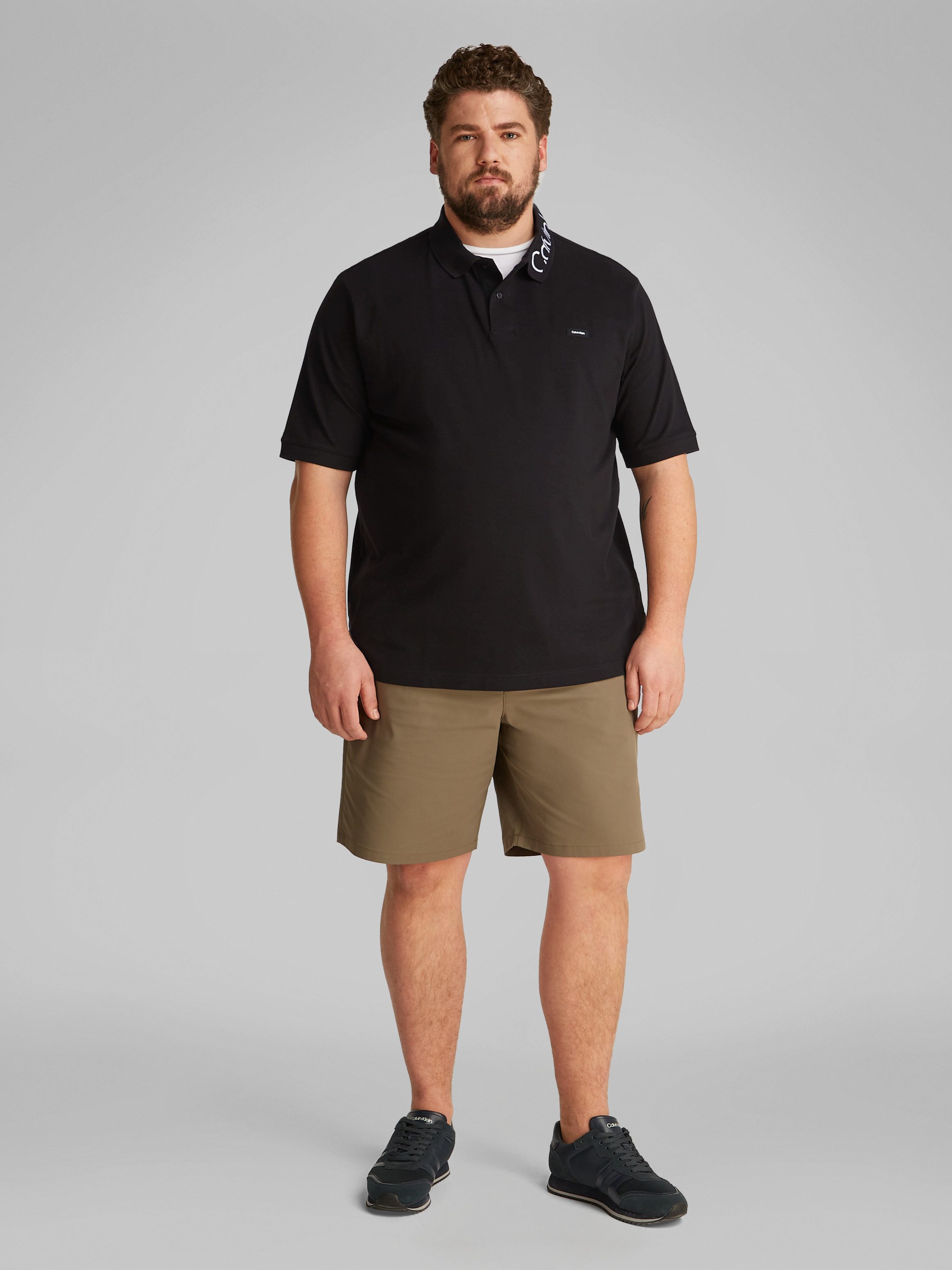 Calvin Klein Poloshirt BT_STRETCH PIQUE LOGO CLLR POLO