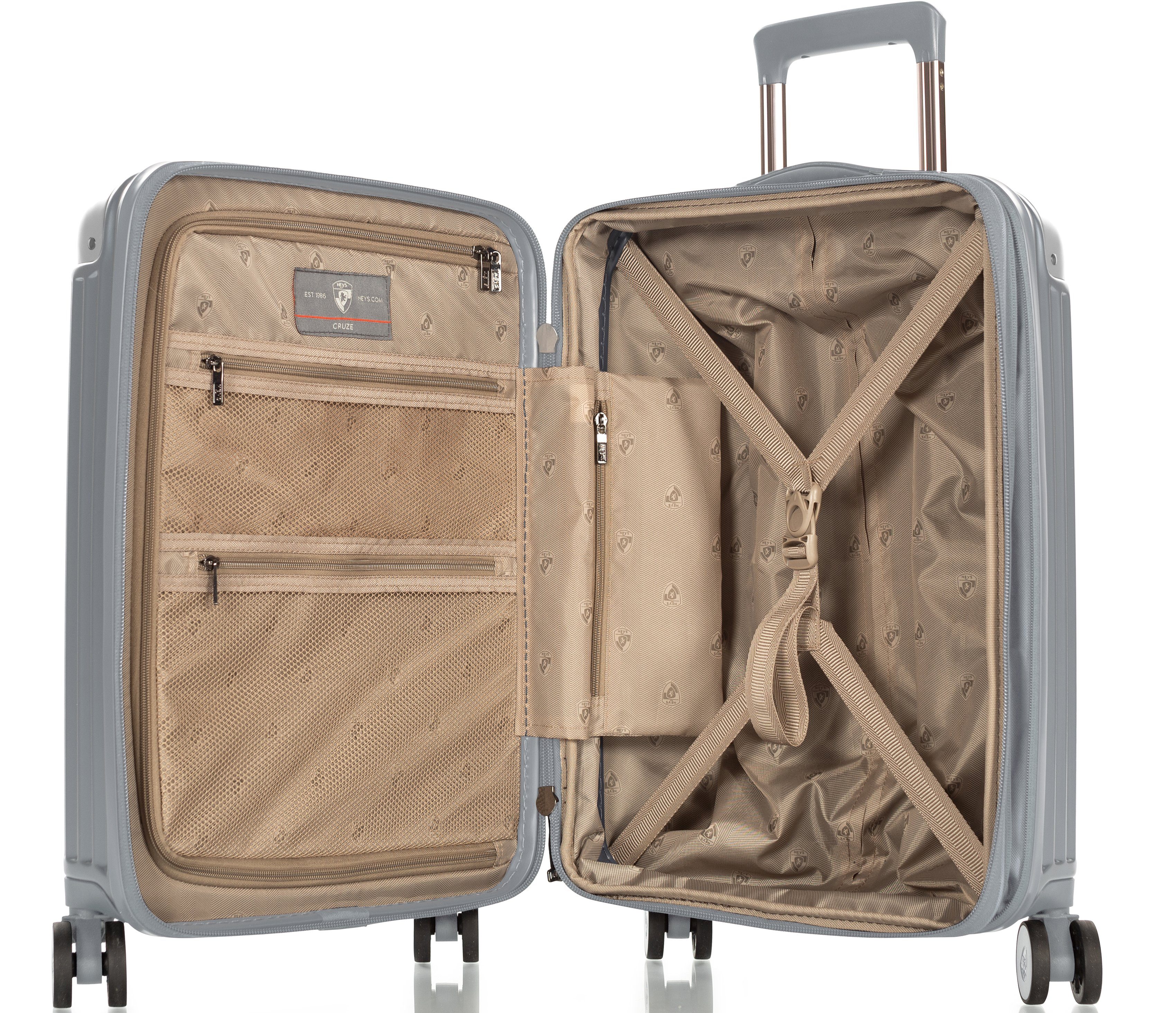 Heys Hardshell-trolley Heys x Joachim Llambi reisbagage TSA-slot volumevergroting