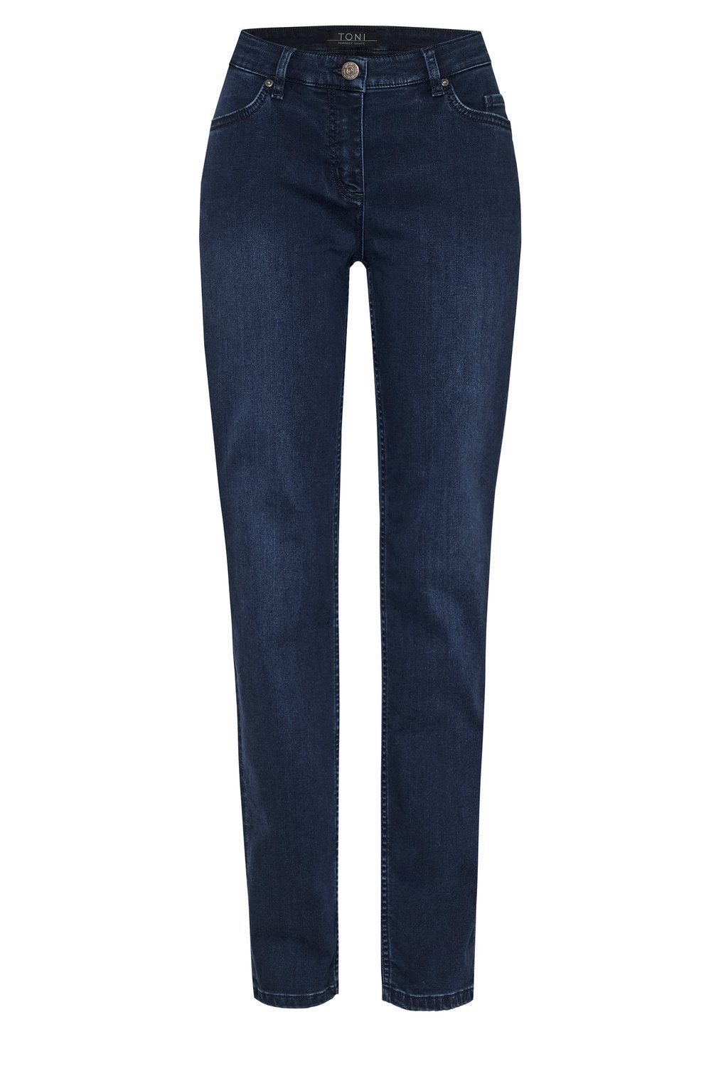 TONI Straight jeans Perfect Shape Straight dames straight jeans maat 36 blauw