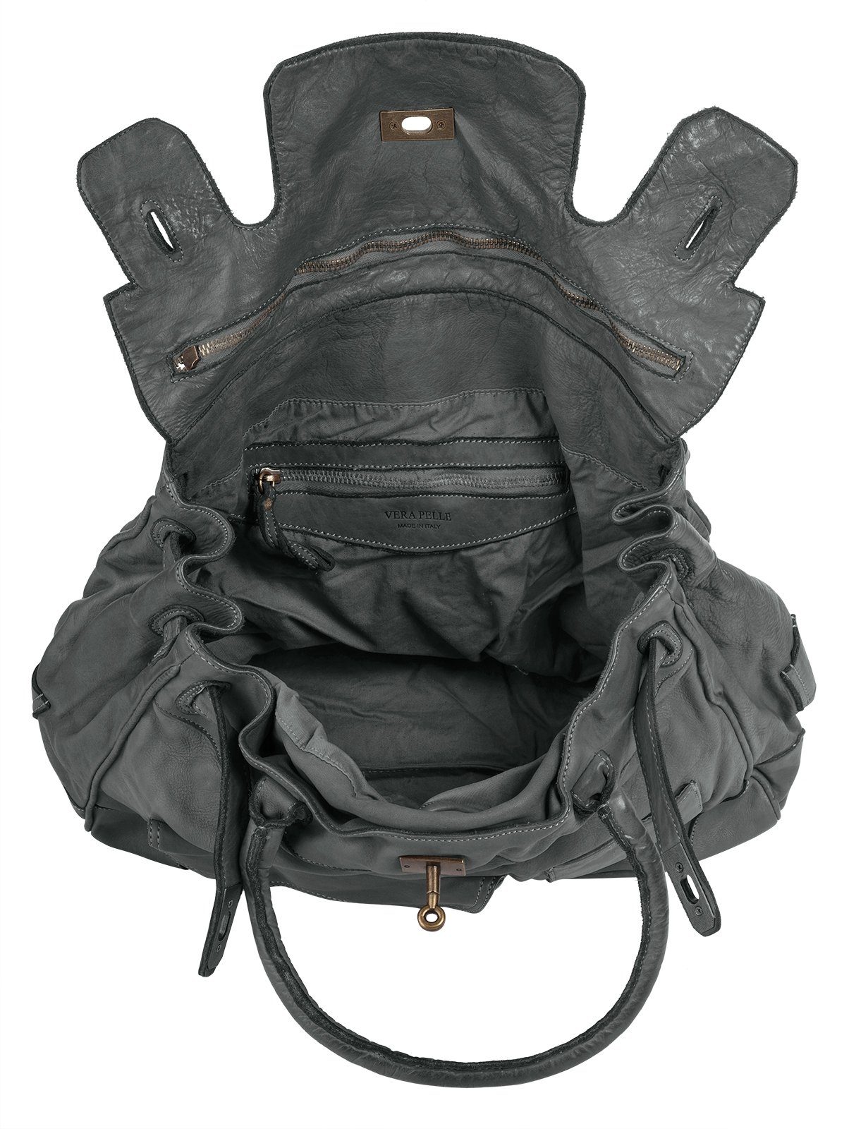 Samantha Look Shopper echt leer, made in italy