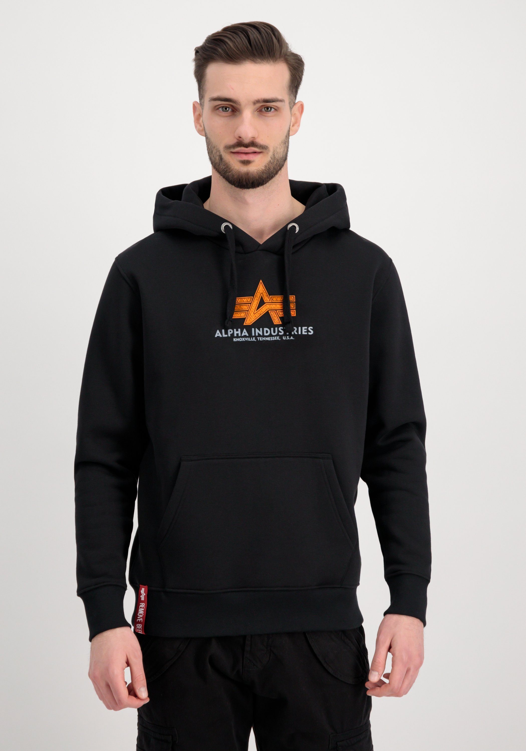 Alpha Industries Hoodie Alpha Industries Men - Hoodies Basic Hoodie Rubber