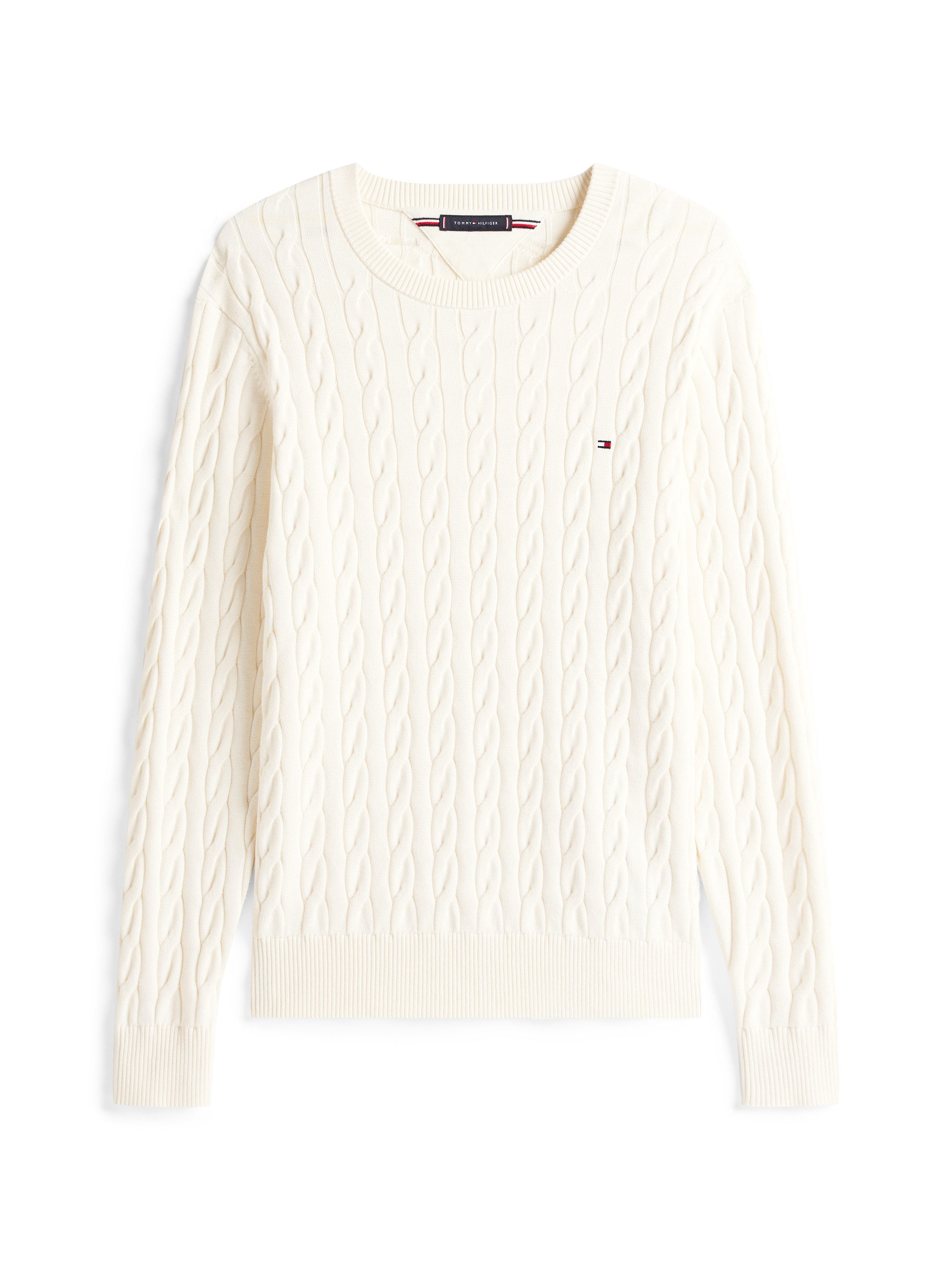 Tommy Hilfiger Gebreide trui CLASSIC CABLE CREW NECK