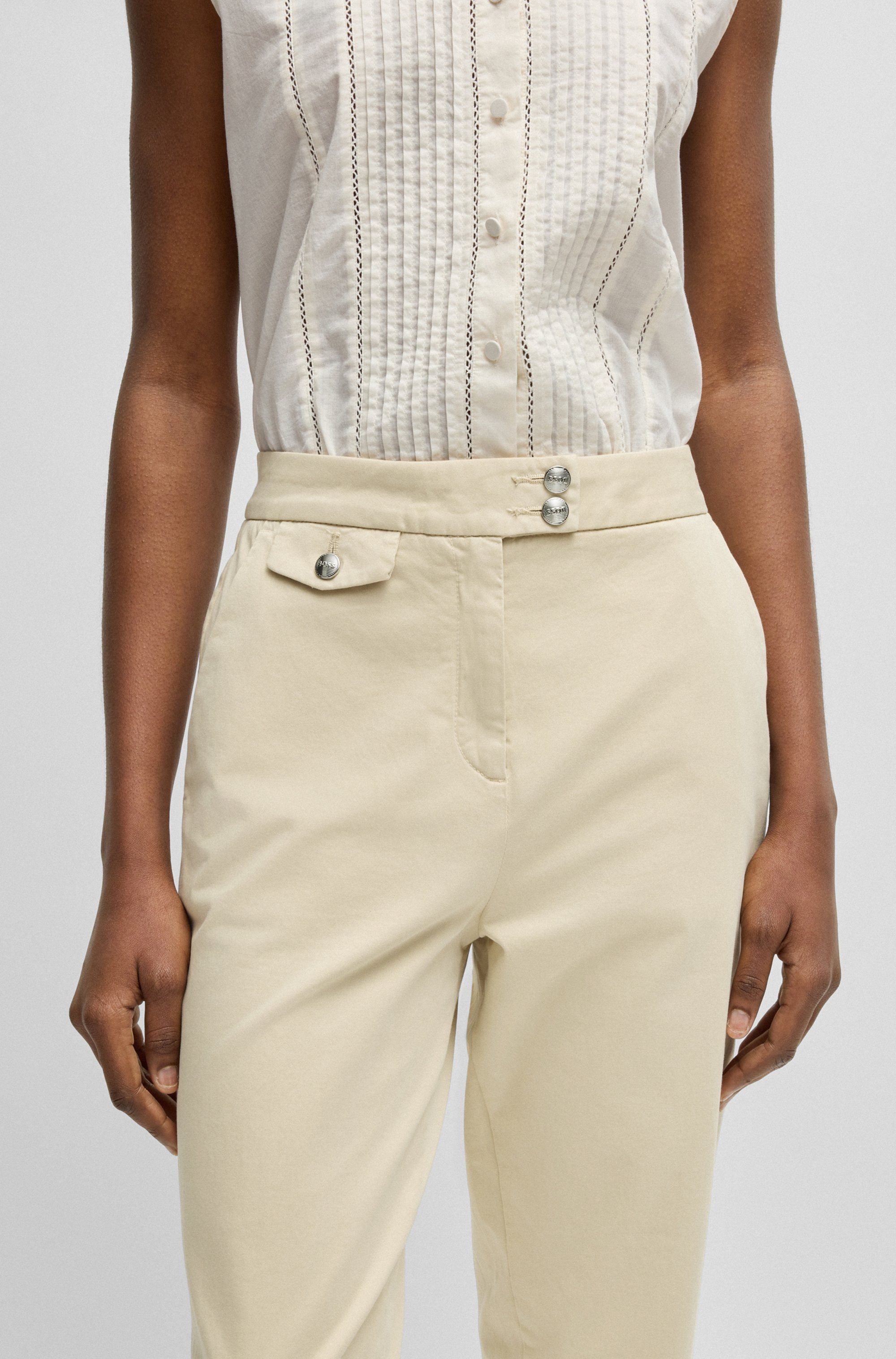 Boss Orange Chino Taschina-D Premium Damesmode