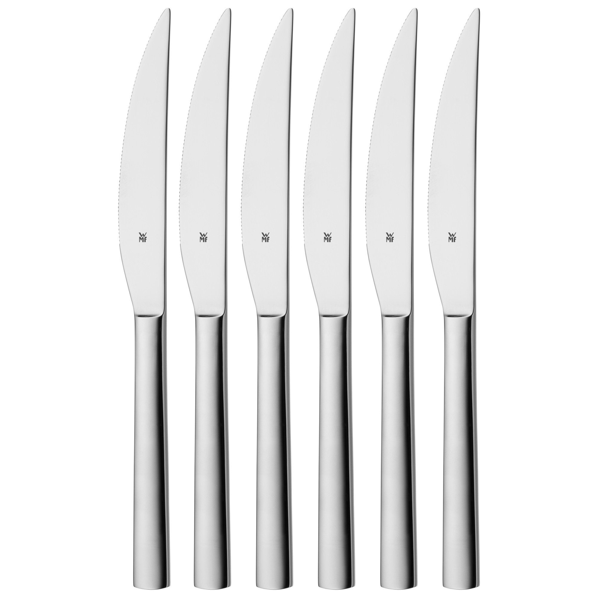 WMF Steakmes Nuova solide monobloc steakmes (set, 6-delig)