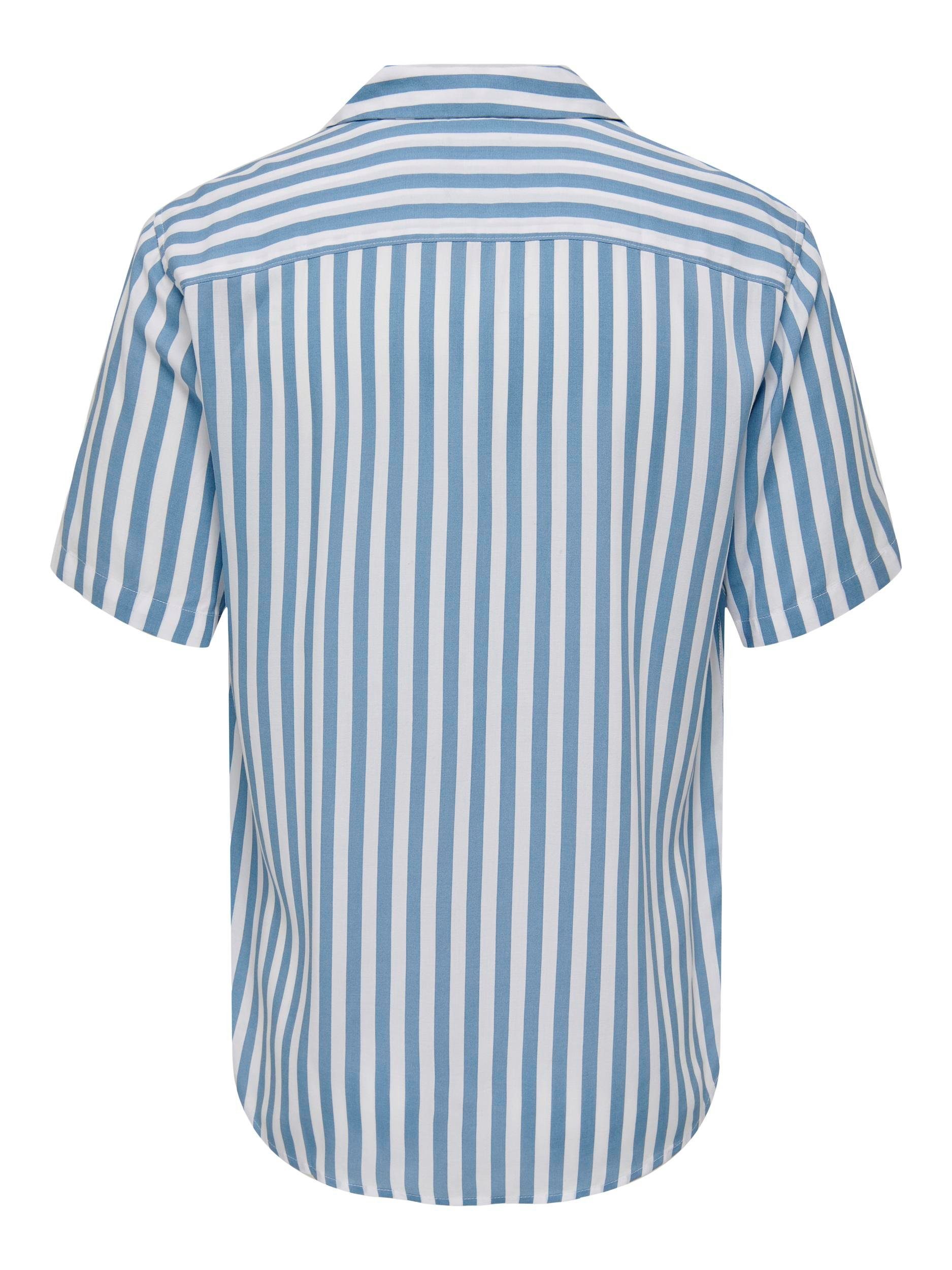 ONLY & SONS Overhemd met korte mouwen ONSWAYNE LIFE SS VISCOSE