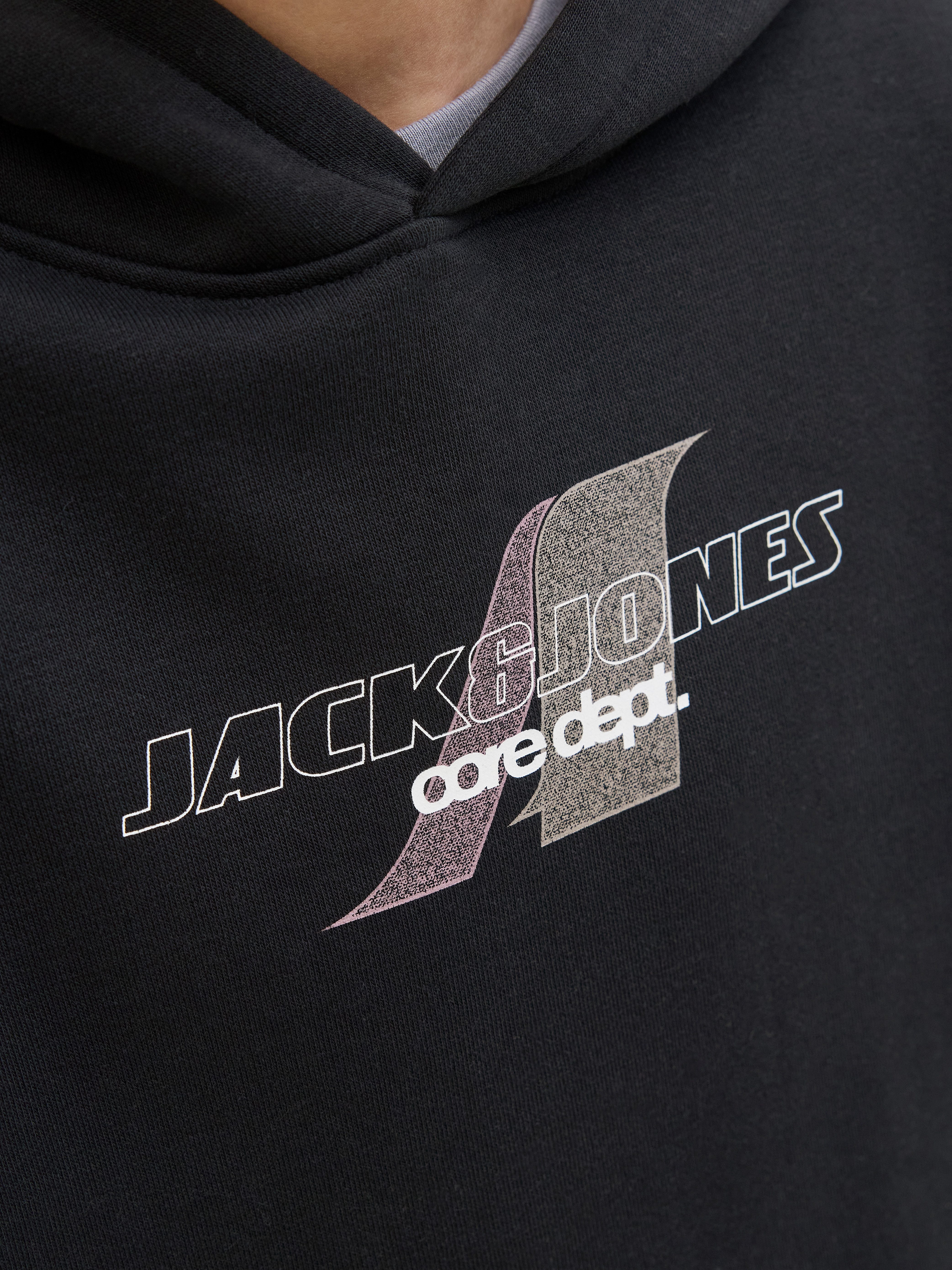 Jack & Jones Junior Hoodie JCOTIER FRONT PRINT SWEAT HOOD JNR