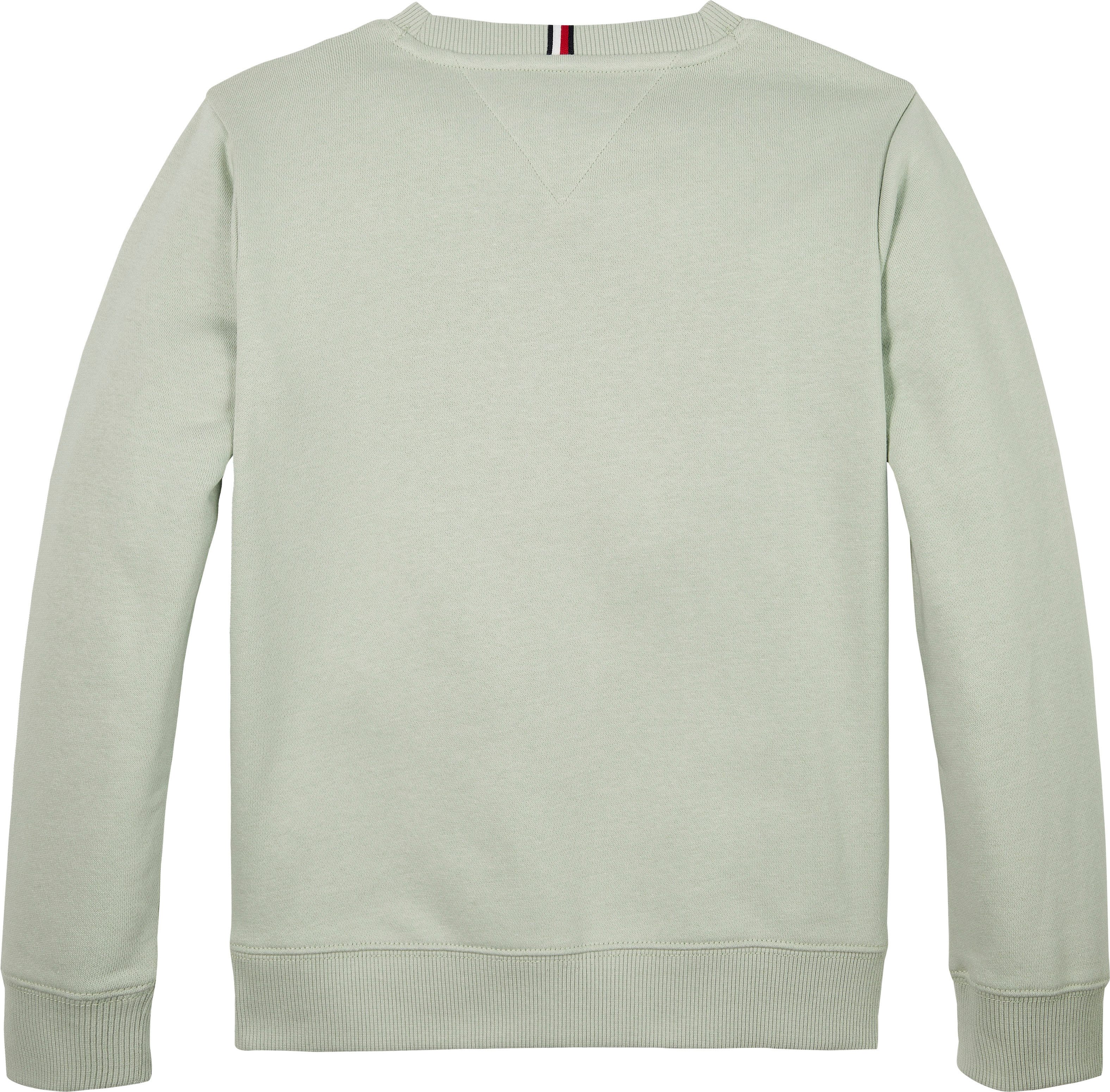 Tommy Hilfiger Sweatshirt TOMMY SCRIPT FLAG SWEATSHIRT voor kinderen tot 16 jaar, vlag-logo-print