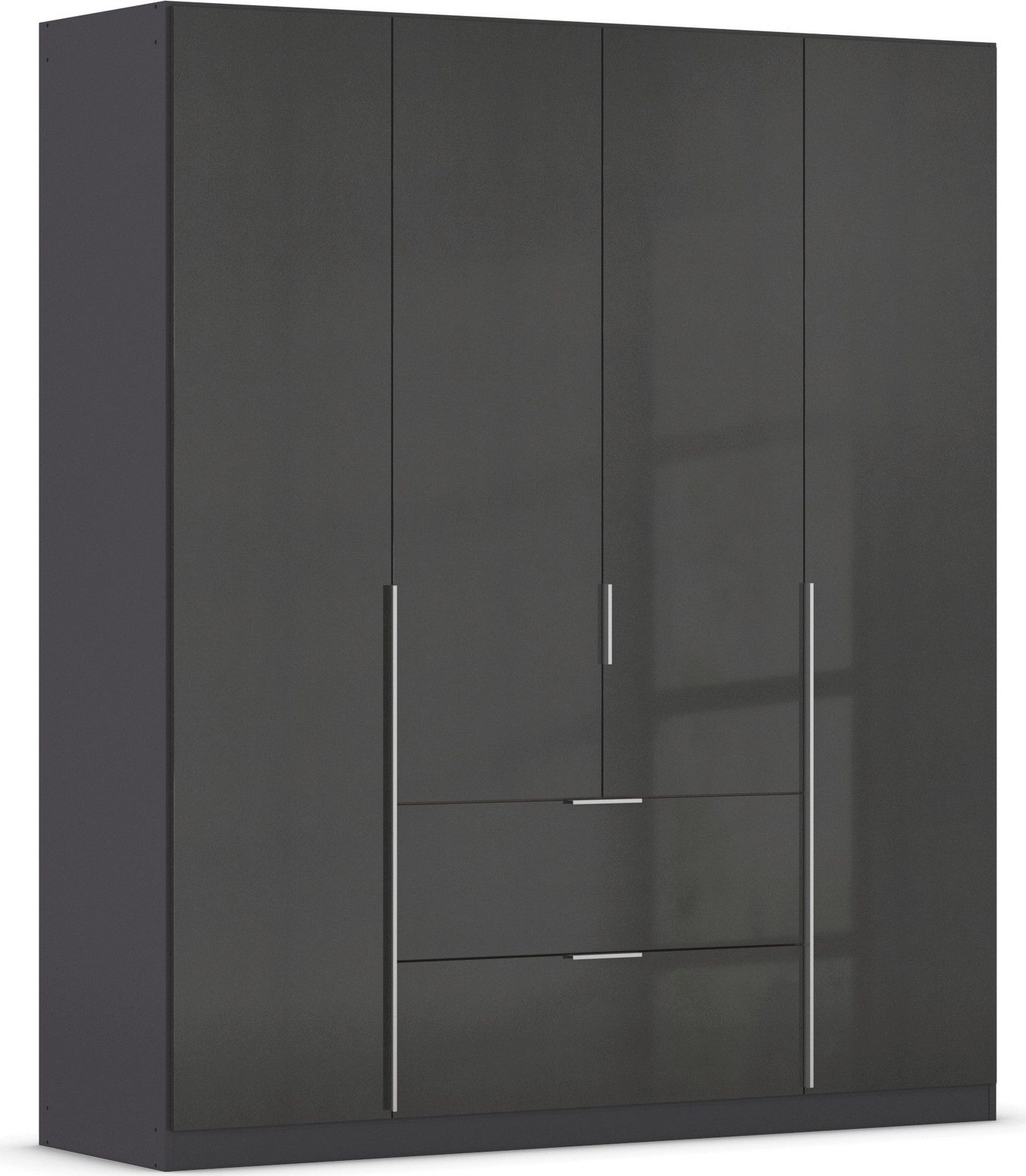 Rauch Draaideurkast Kledingkast kast garderobe AGORDO met decor- of hoogglansfront