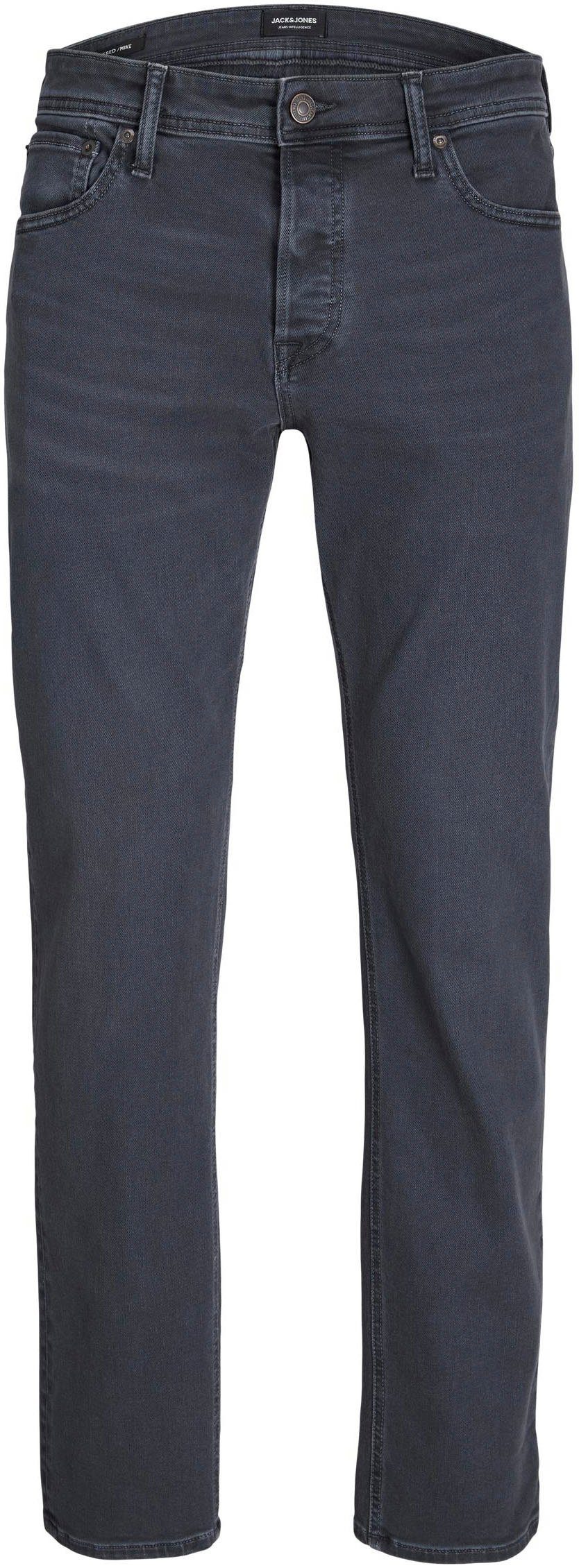 Jack & Jones Tapered jeans JJIMIKE JJORIGINAL AM 405 BF heren tapered jeans maat 29 grijs