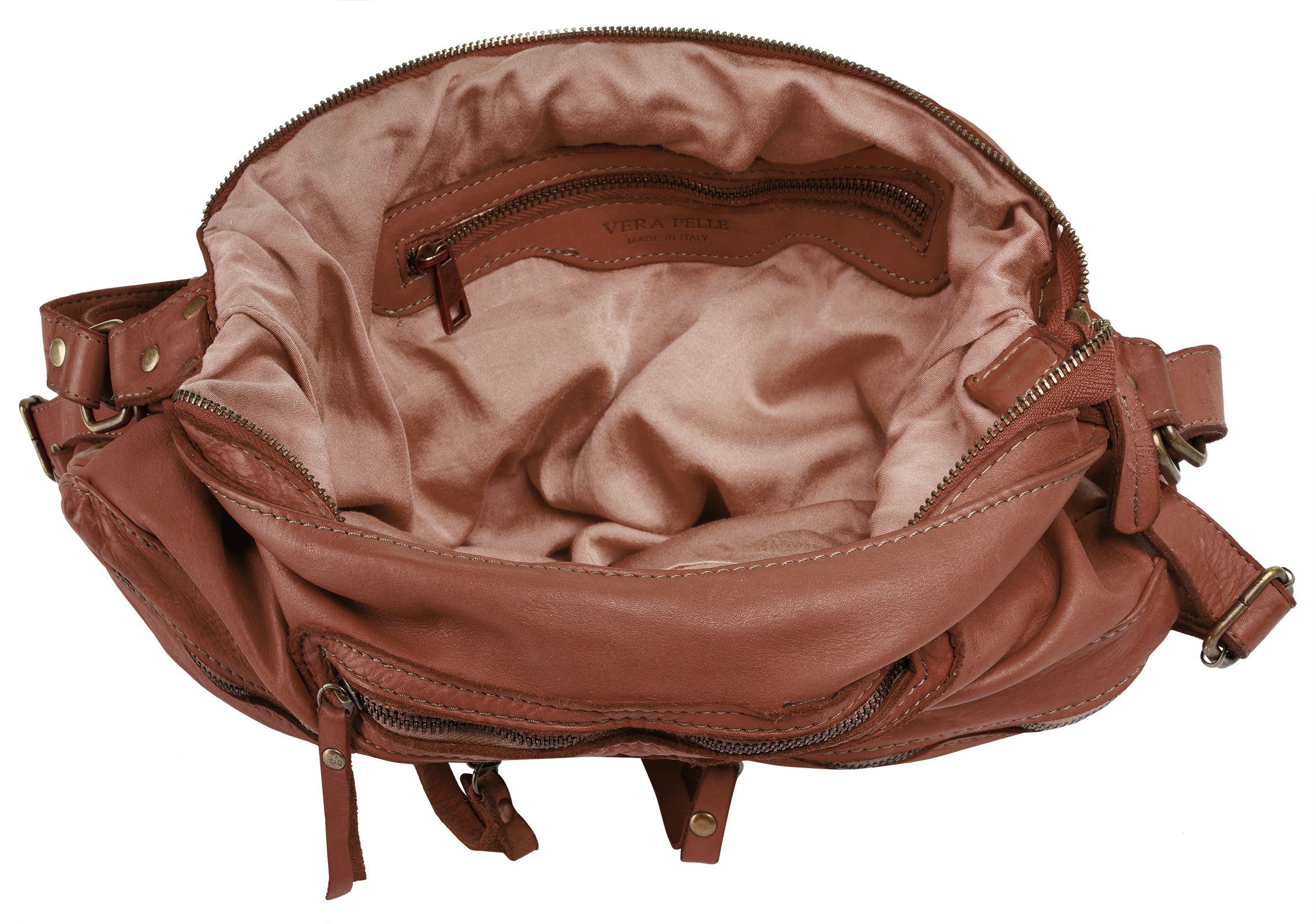 Samantha Look Shopper echt leer, made in italy