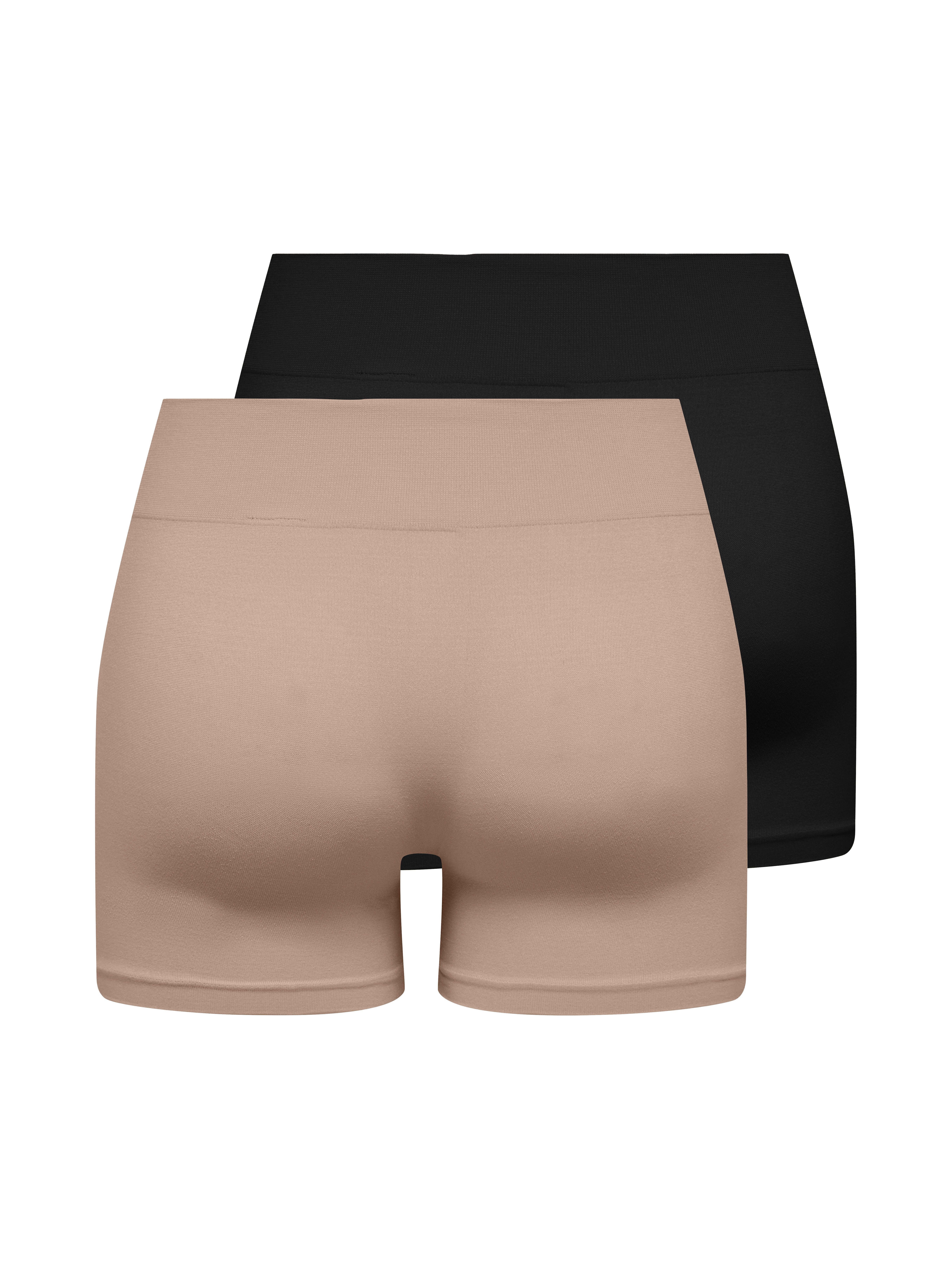 Only Hotpants ONLVICKY S-LESS MINI SHORTS 2-PACK (set, 2-delig)
