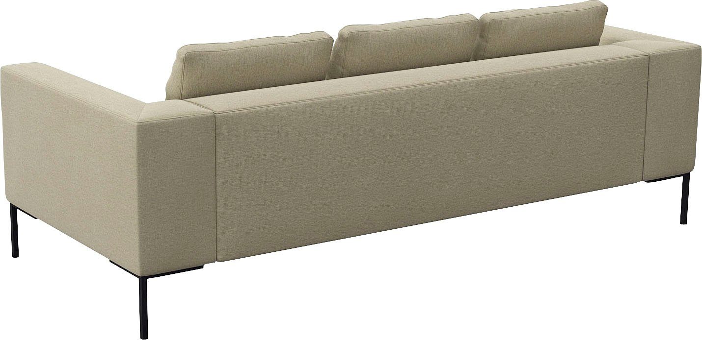 FLEXLUX 3-zitsbank Loano, supercomfortabel zitcomfort door koudschuim in de zitting