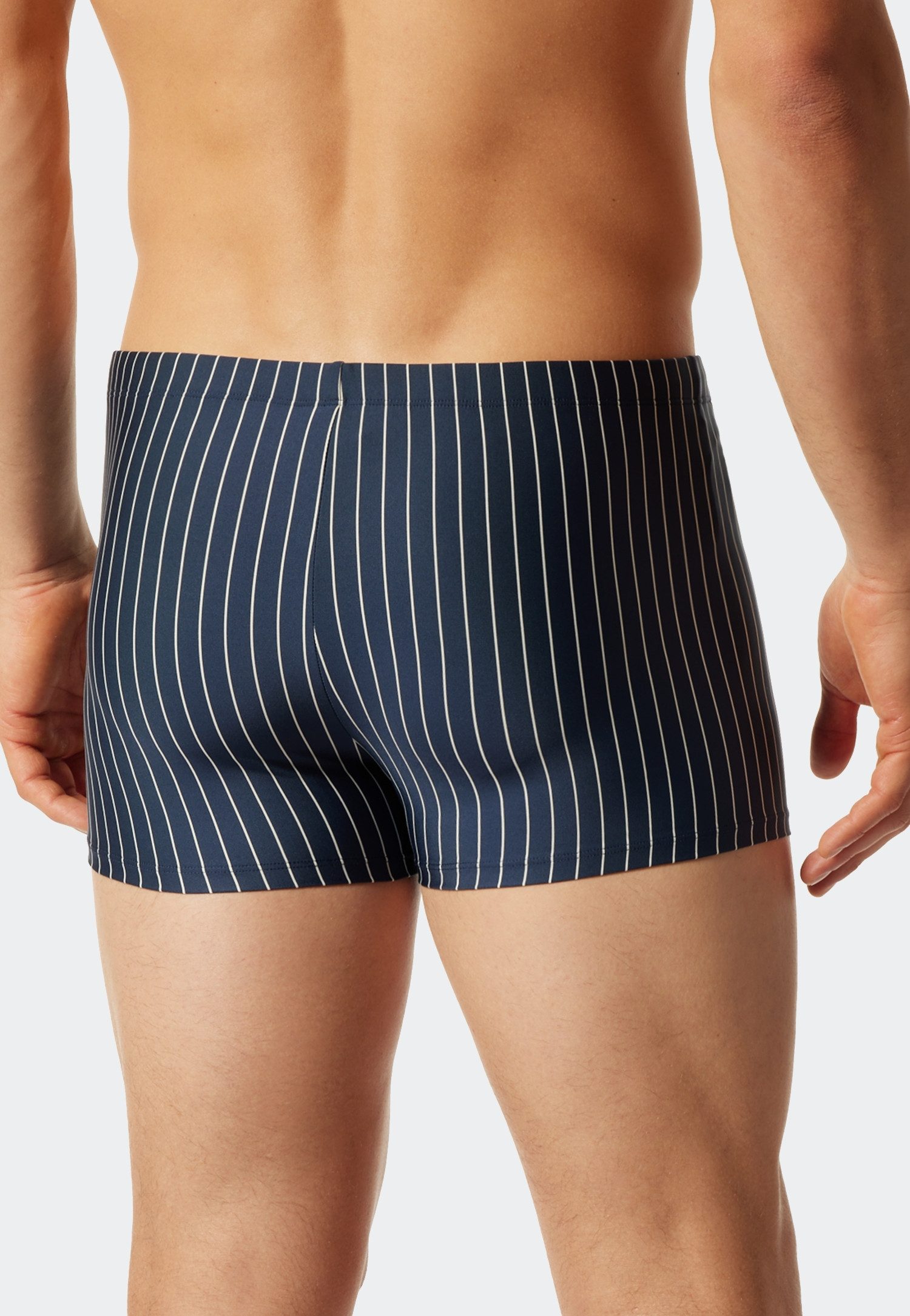 Schiesser Zwembroek Nautical Casual met witte strepen