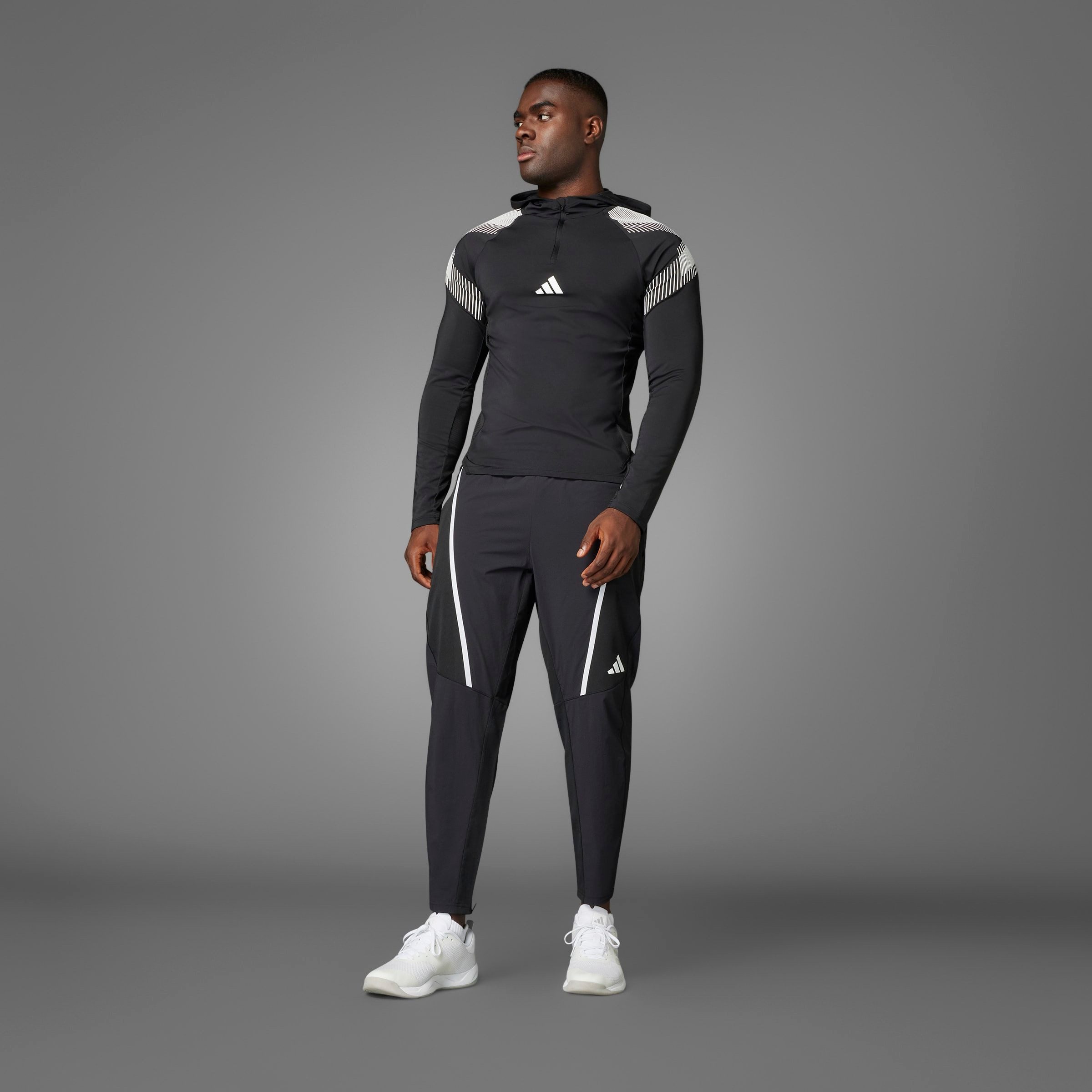 adidas Performance Capuchonsweatvest PS QUARTER ZIP (1-delig)