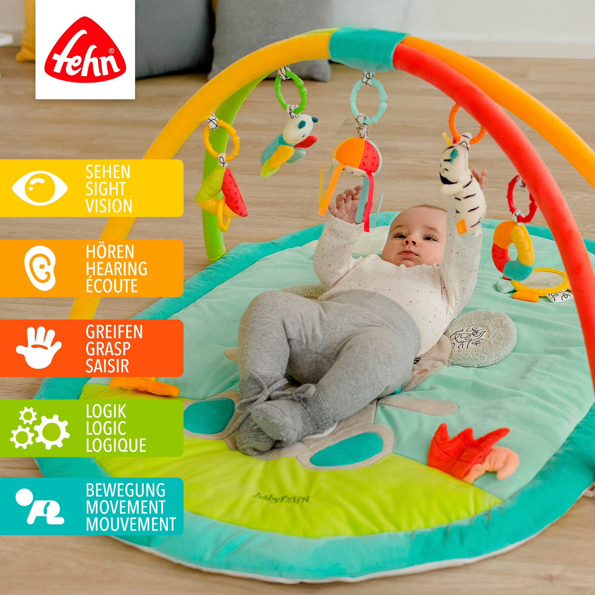 Fehn Babygym DoBabyDoo, 3-D-Activity-speelkleed Koala