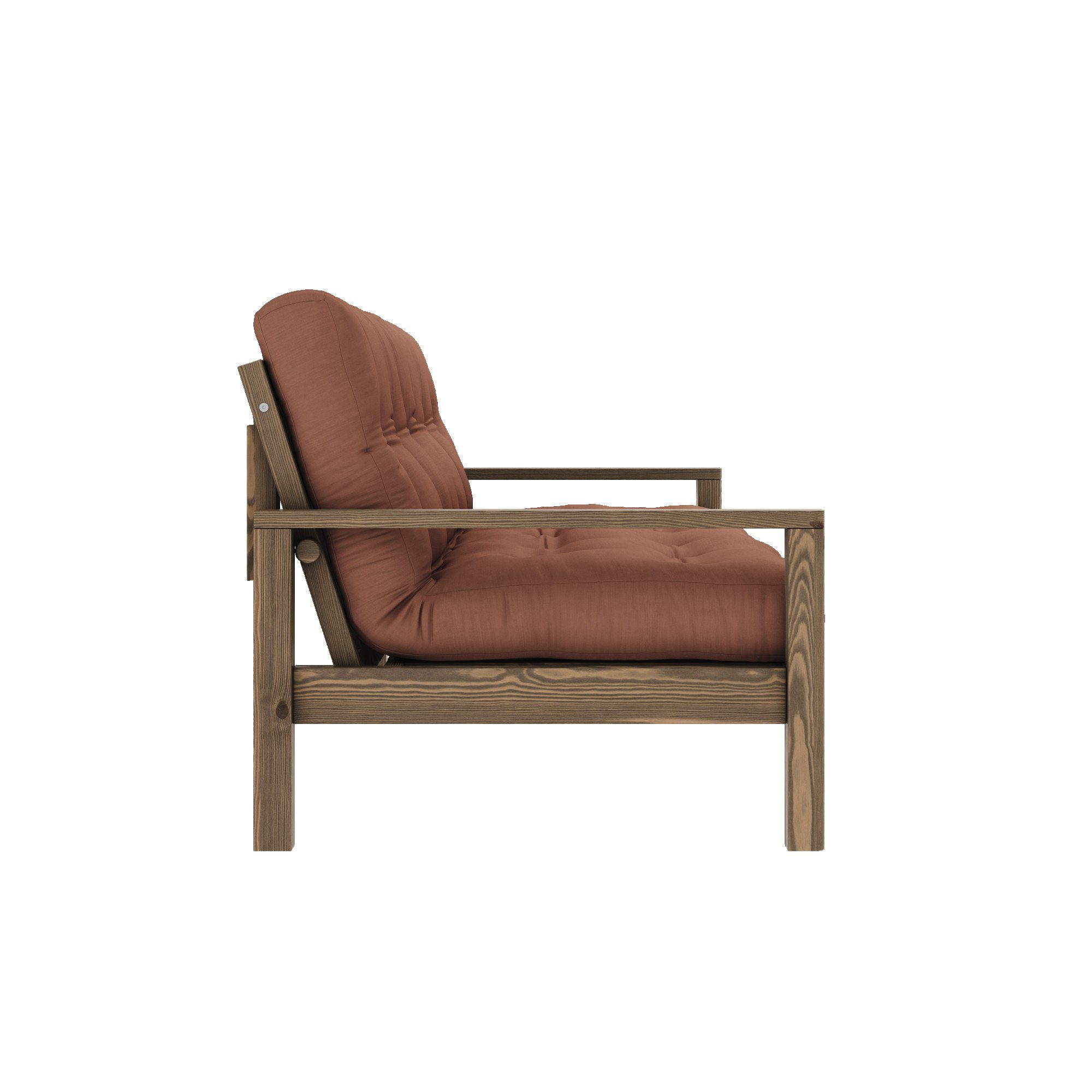 Karup Slaapbank Knob met futonmatras, verschillende kleuren, fsc®-gecertificeerd, dennenhout