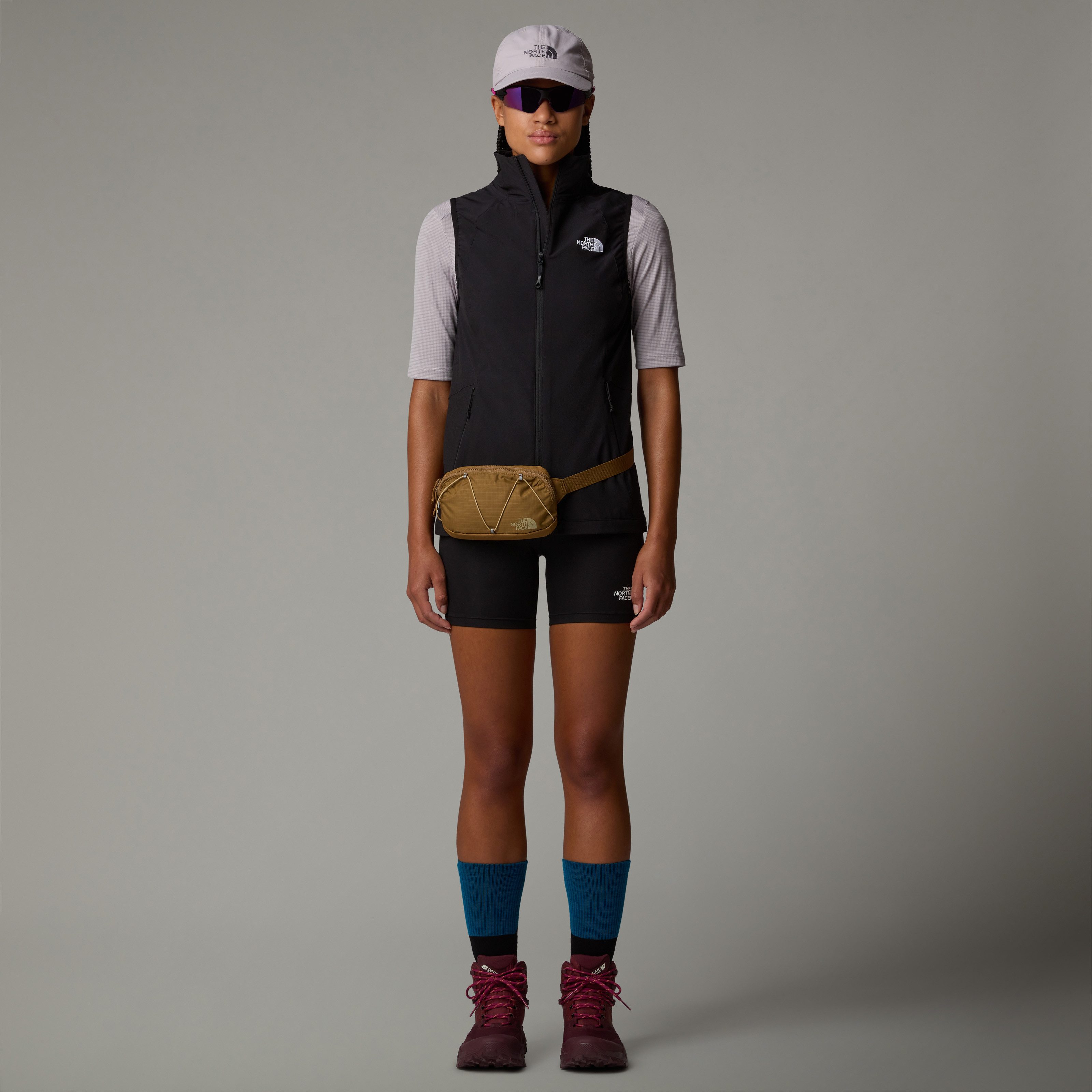 The North Face Softshell-bodywarmer Nimble vest voor dames (1-delig)