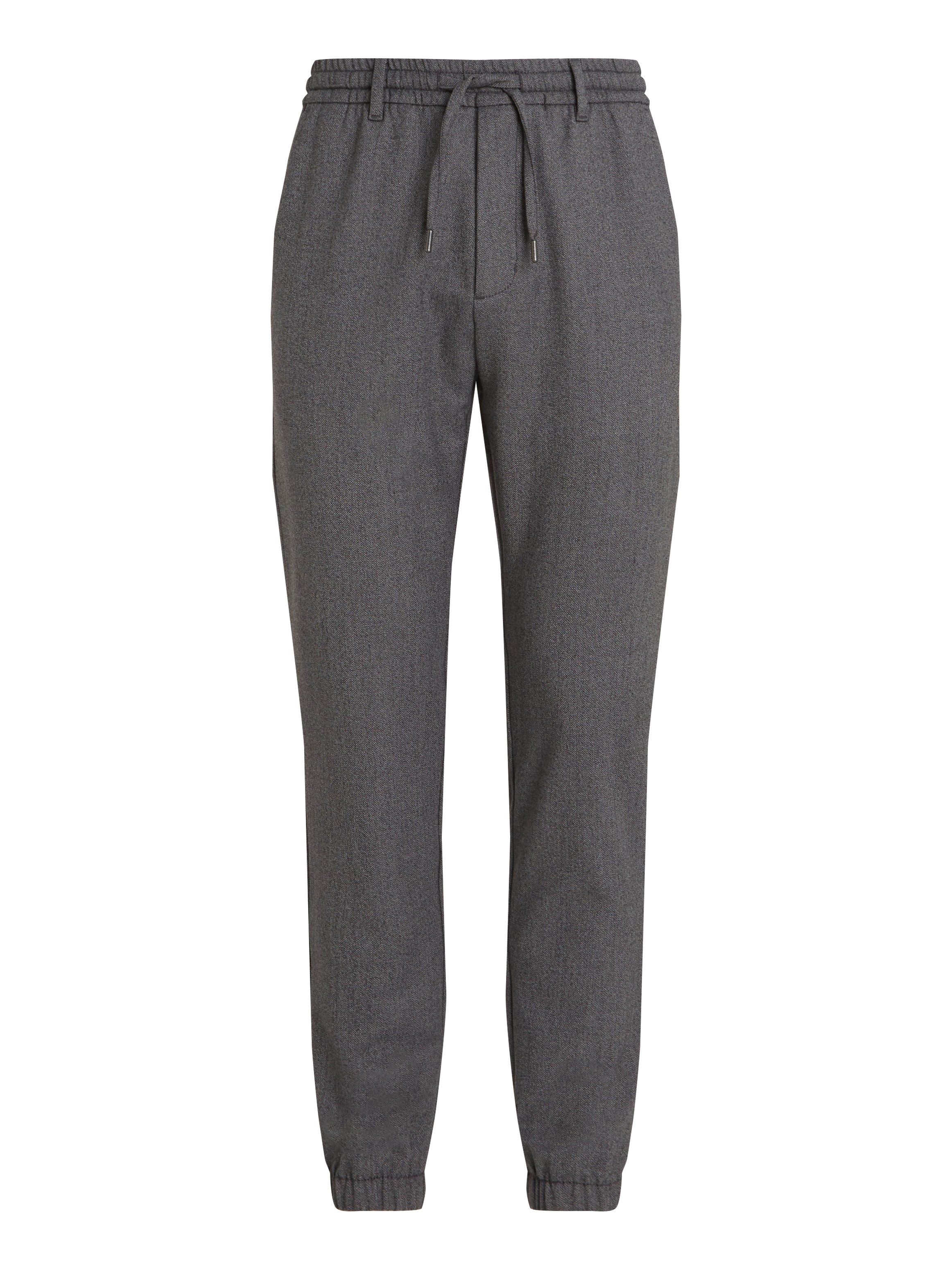 Calvin Klein Relaxbroek WOOL-BLEND-STRETCH S&P JOGGER
