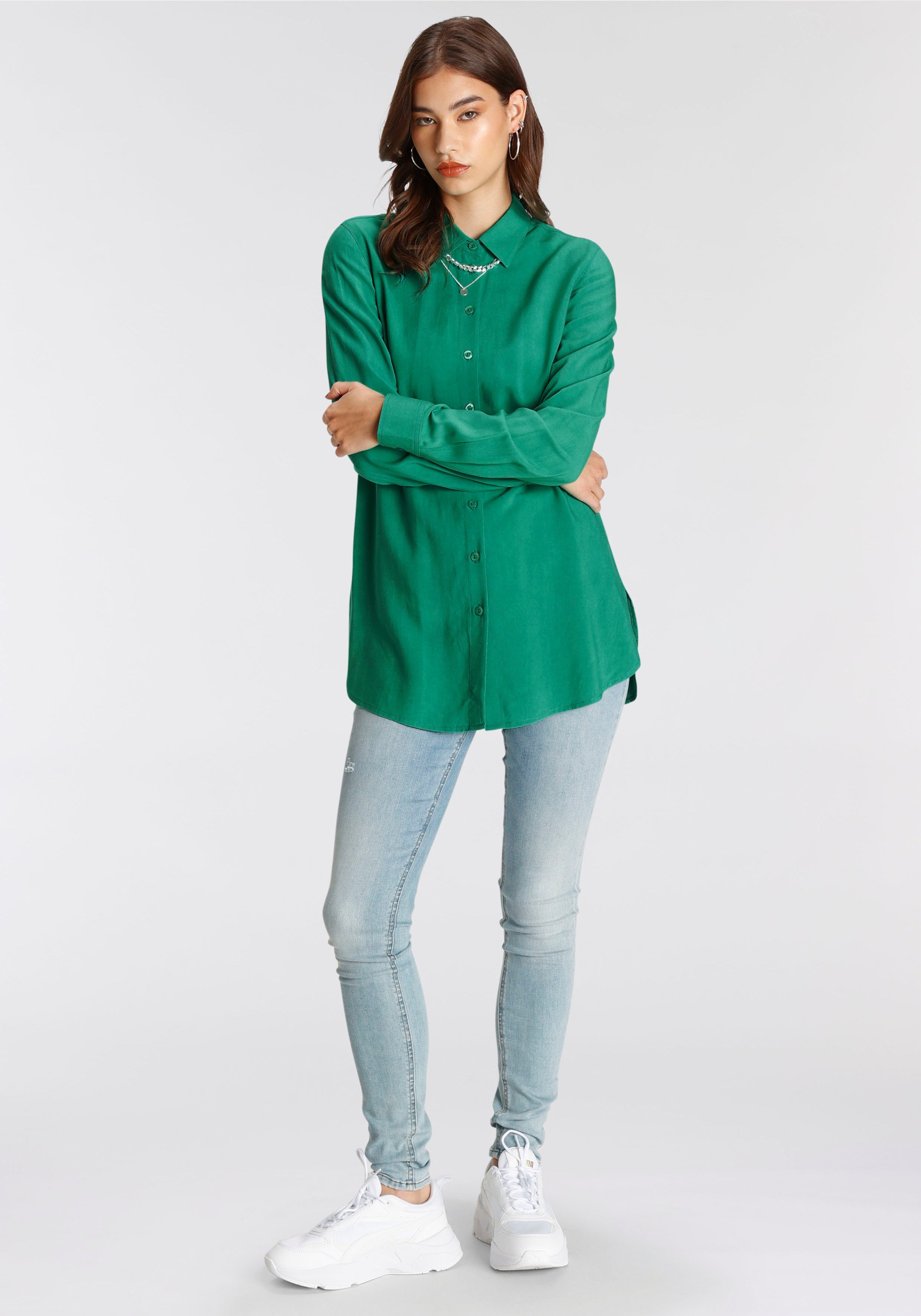 AJC Overhemdblouse in trendy kleuren