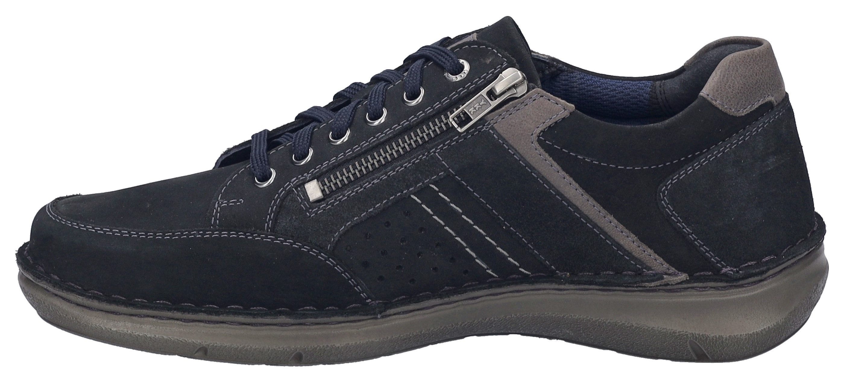 Josef Seibel Veterschoenen New Anvers 87 , comfort-schoen, comfort-schoen, vrijetijdsschoen in extra brede vorm