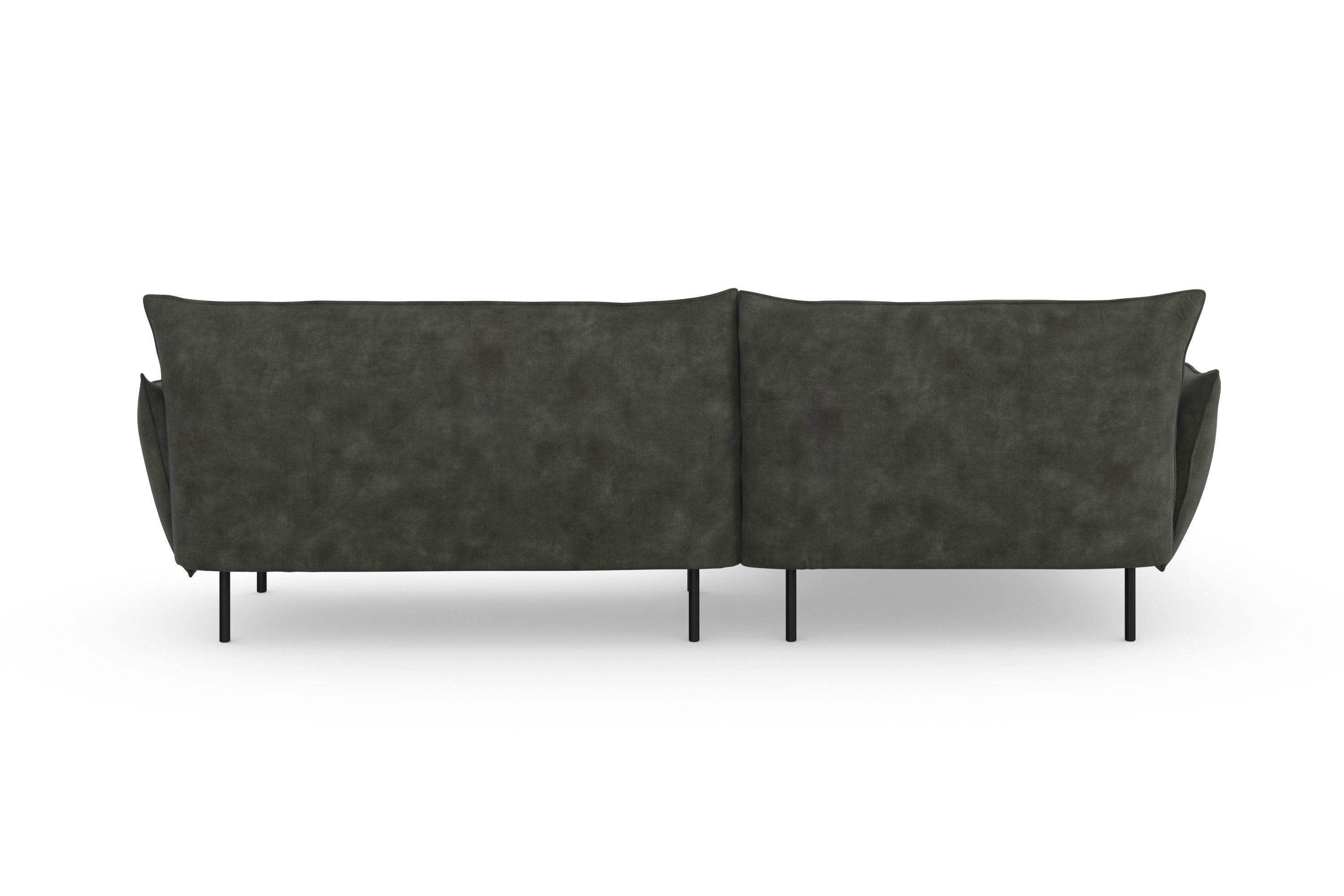 andas Hoekbank Stine L-vorm Bijzonder design door kussen-look en opstaande naad, by Morten Georgsen