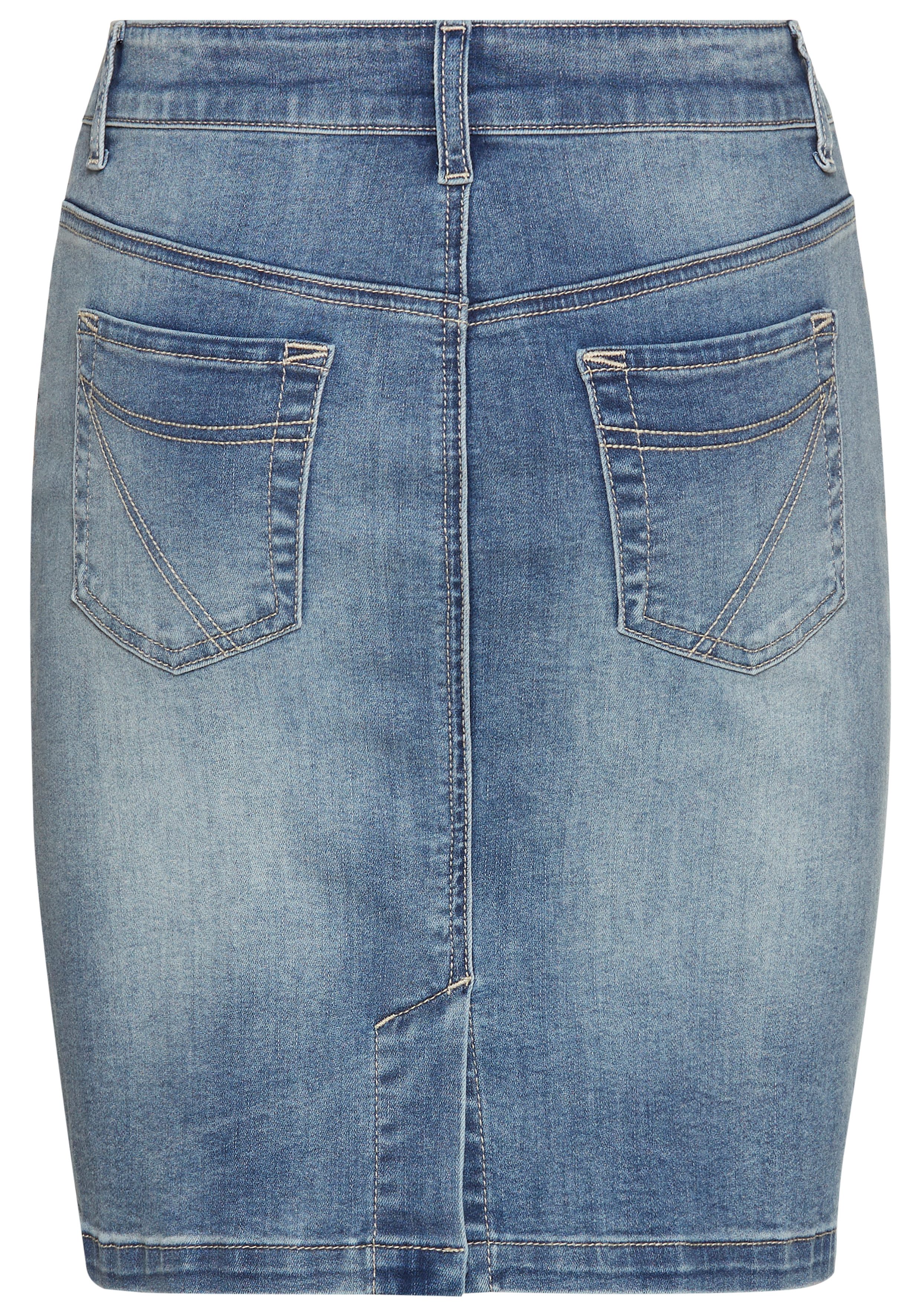 Arizona Jeans rok Ultra Stretch extra smal gesneden