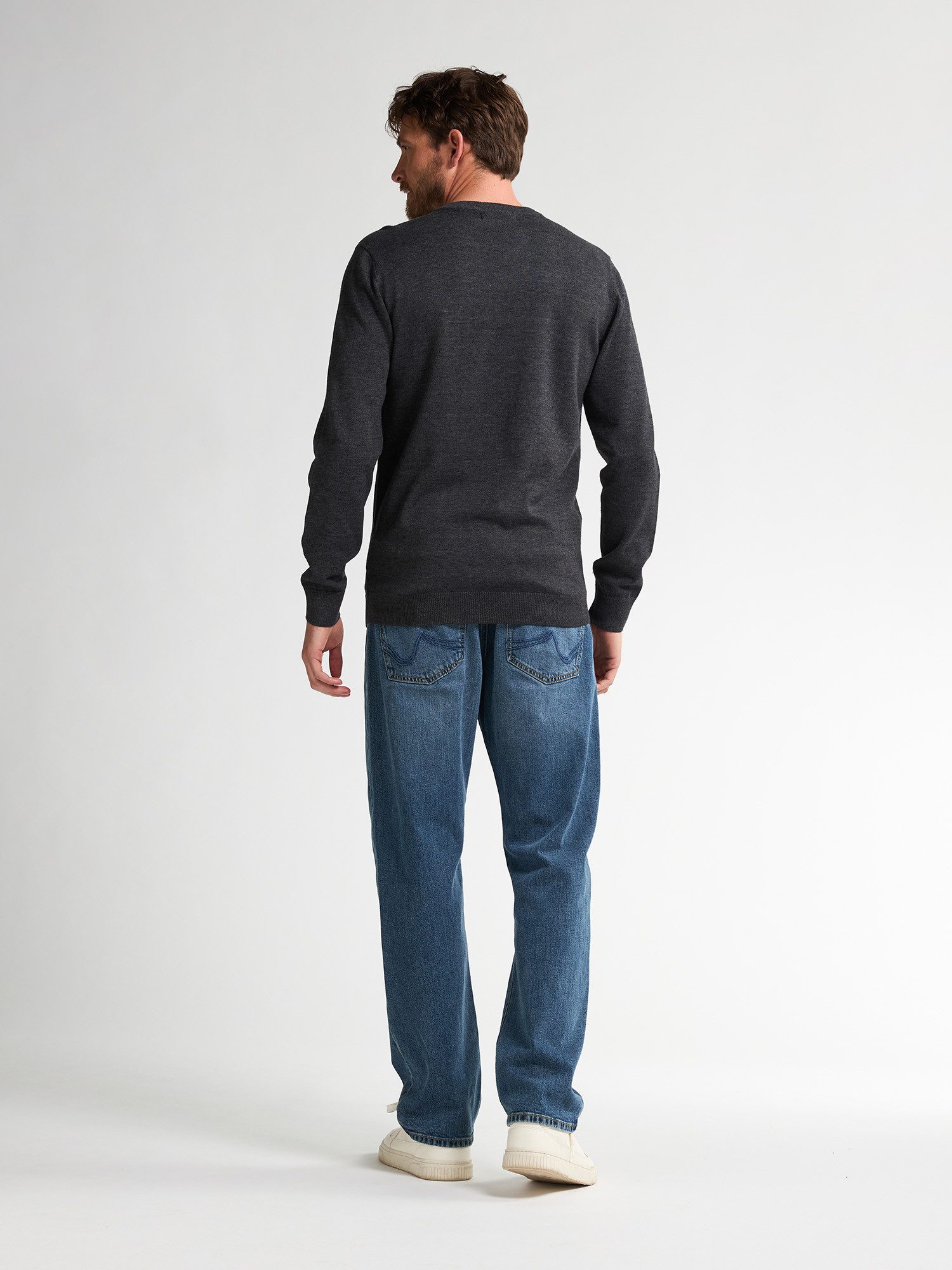 Petrol Industries Trui met V-hals V-Neck Basi