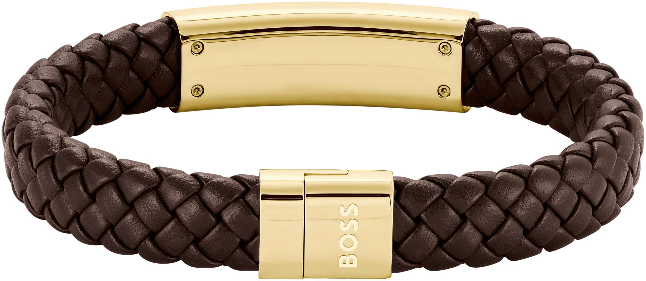 Boss Leren armband LANDER, 1580746M