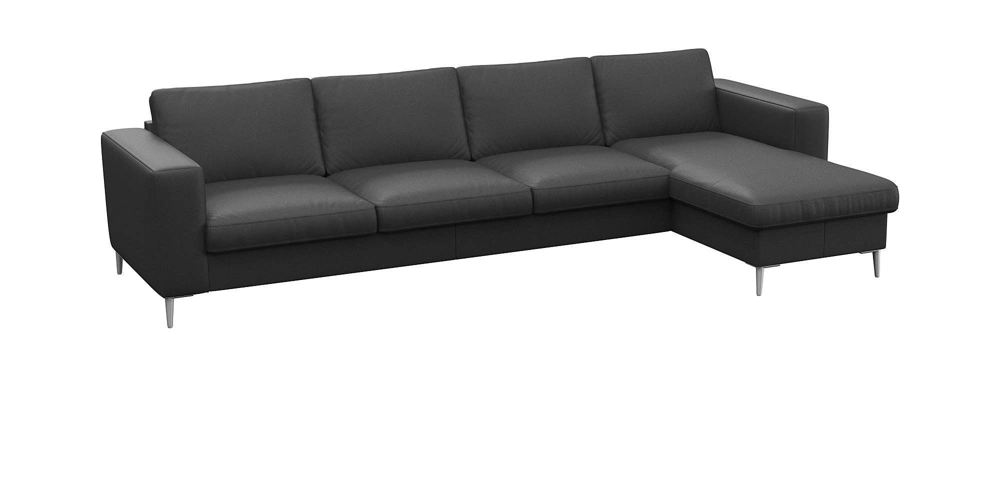 FLEXLUX Hoekbank Fiore, super zitcomfort door koudschuim in de zitting, L-vorm