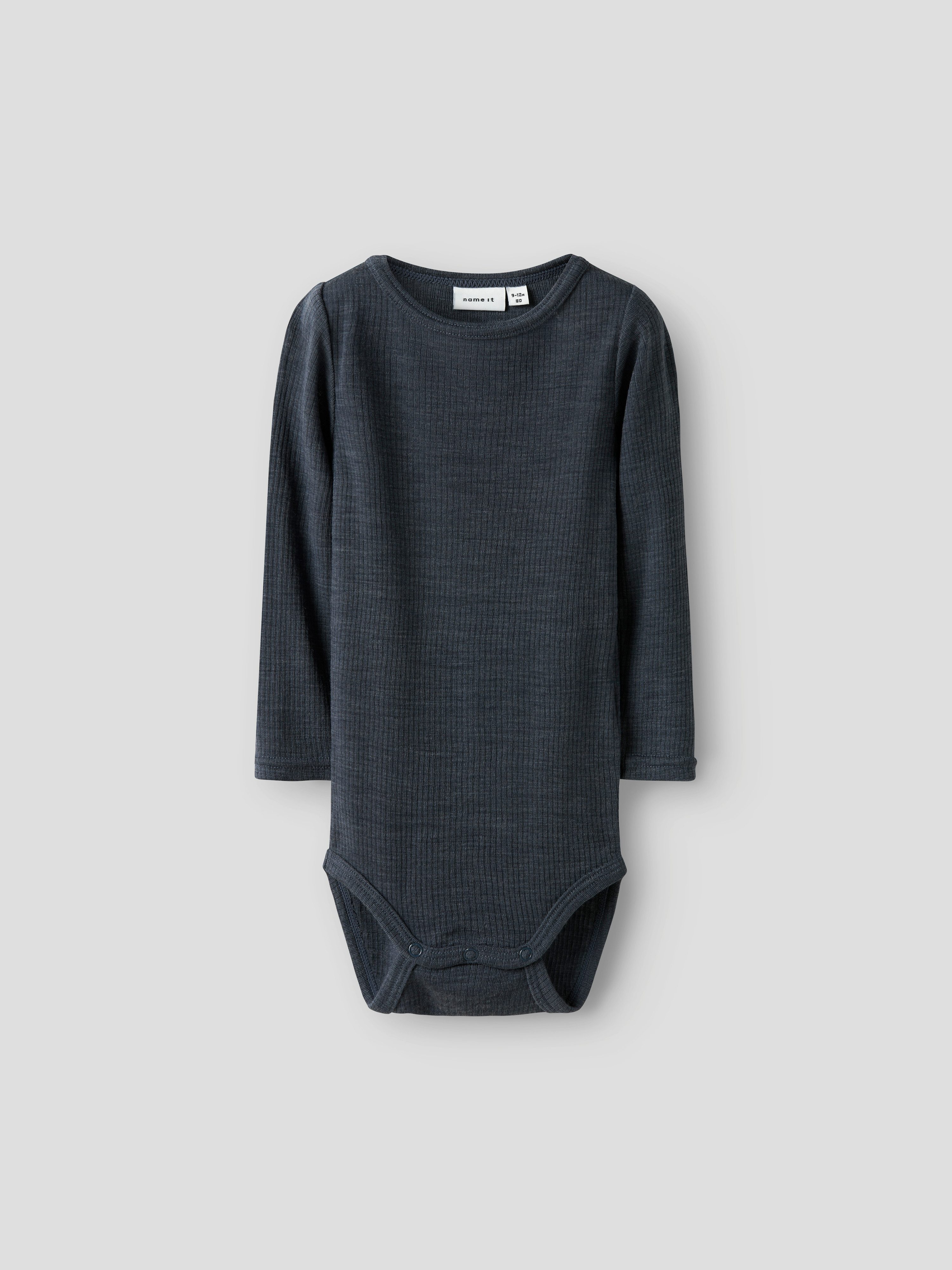 Name It Body met lange mouwen NBNWAX WOOL RIB LS BODY NOOS