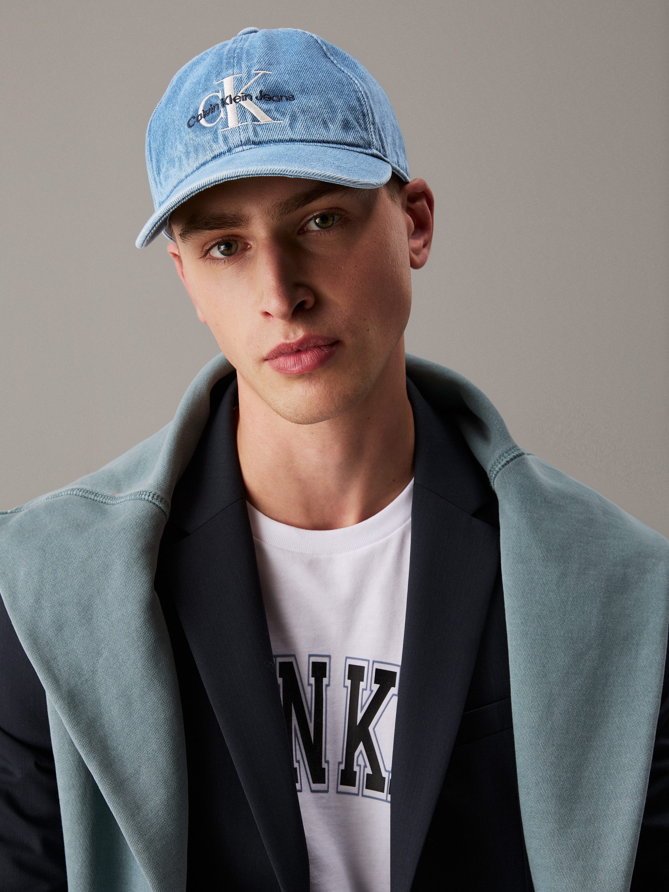 Calvin Klein Baseball pet 6 PANEL MONO LOGO BB CAP