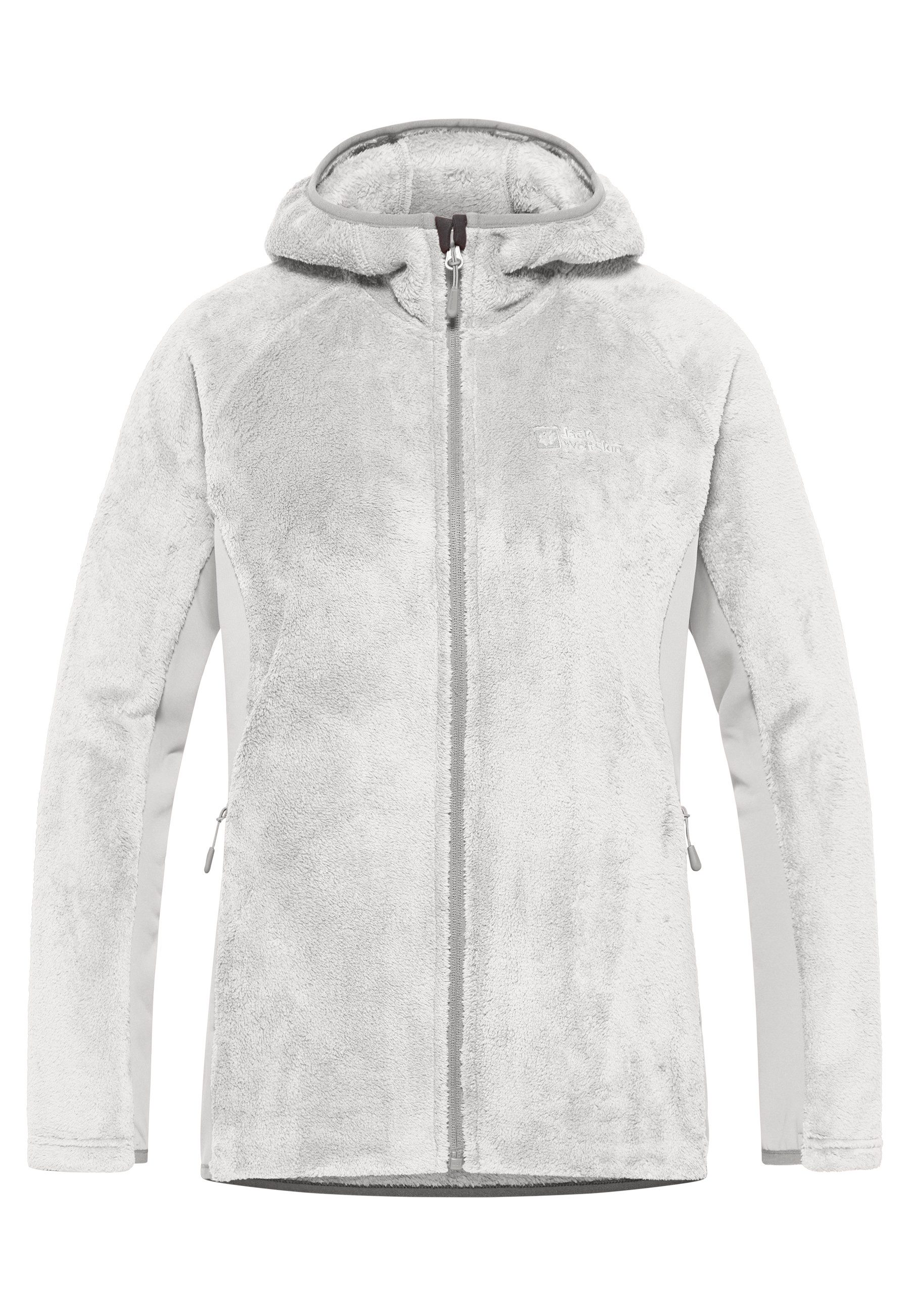 Jack Wolfskin Fleecejack ROTWAND HOODED FZ W