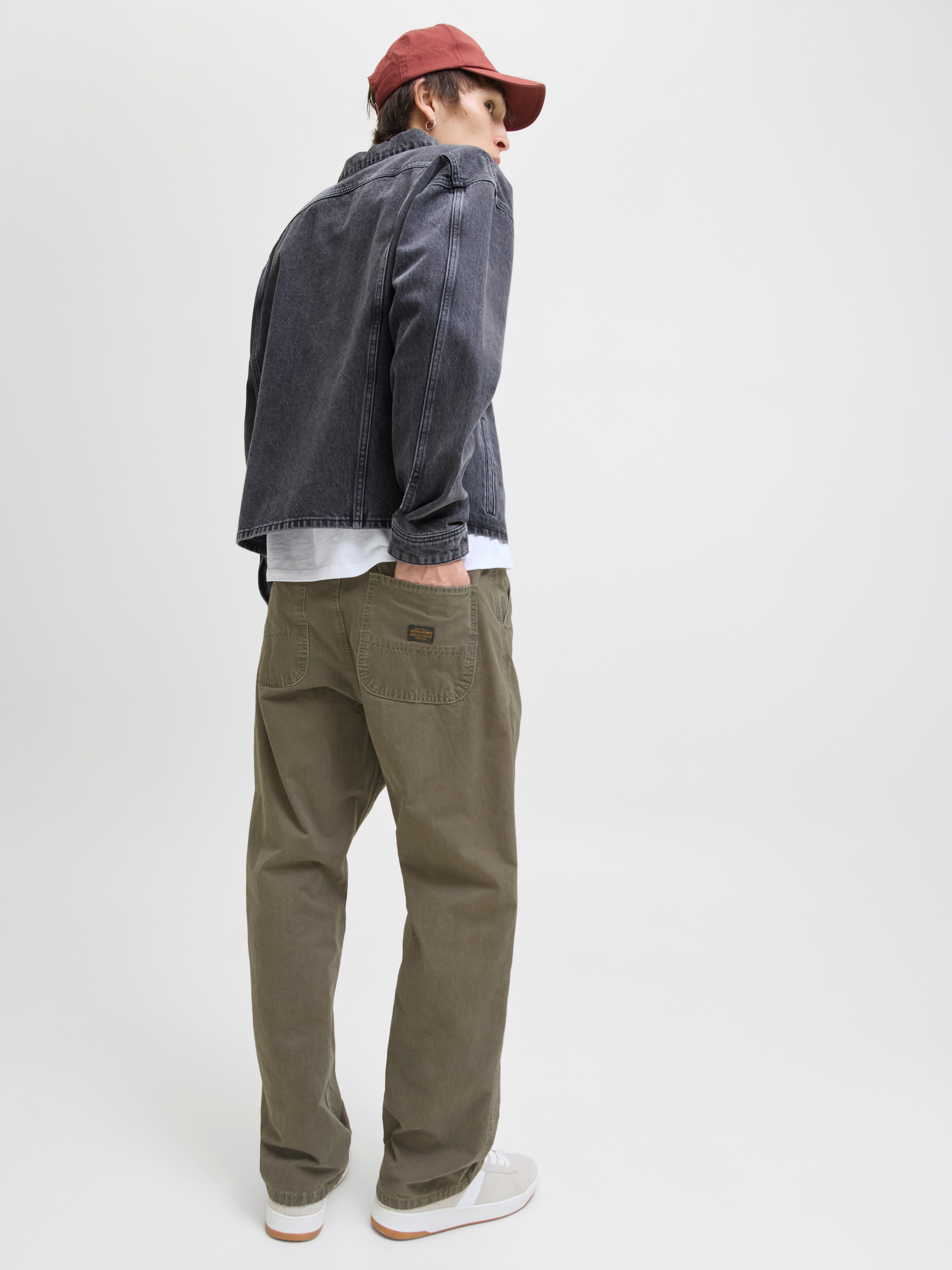 Jack & Jones Five-pocketsbroek JPSTALEX EMBER WORKER PANT LN