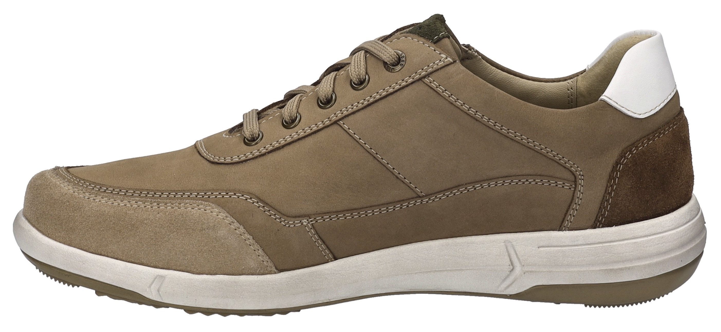 Josef Seibel Sneakers Enrico 33 , veterschoen, comfort-schoen, vrijetijdsschoen met rits
