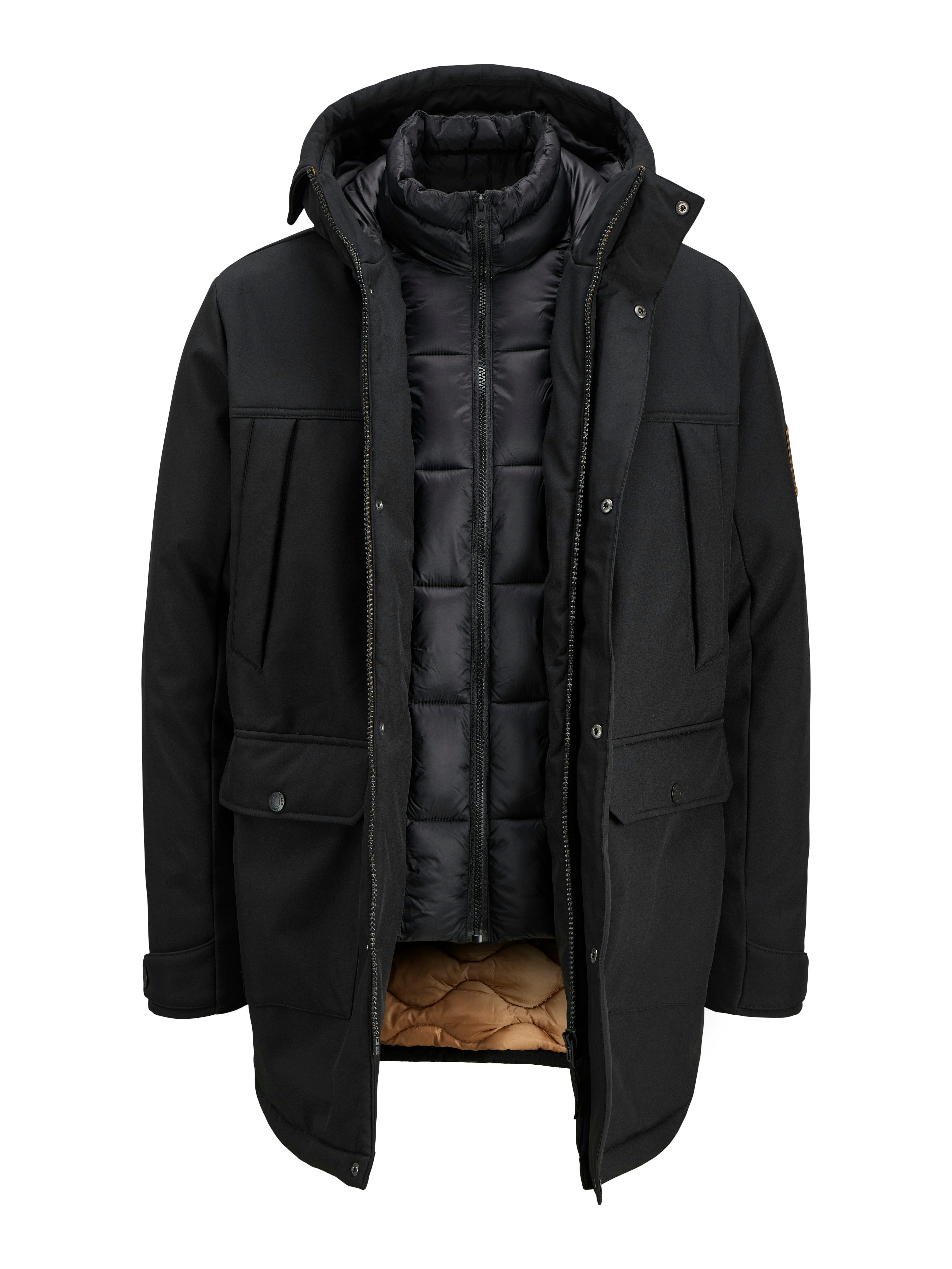Jack & Jones PlusSize Parka JJFINN SOFTSHELL PARKA PLS