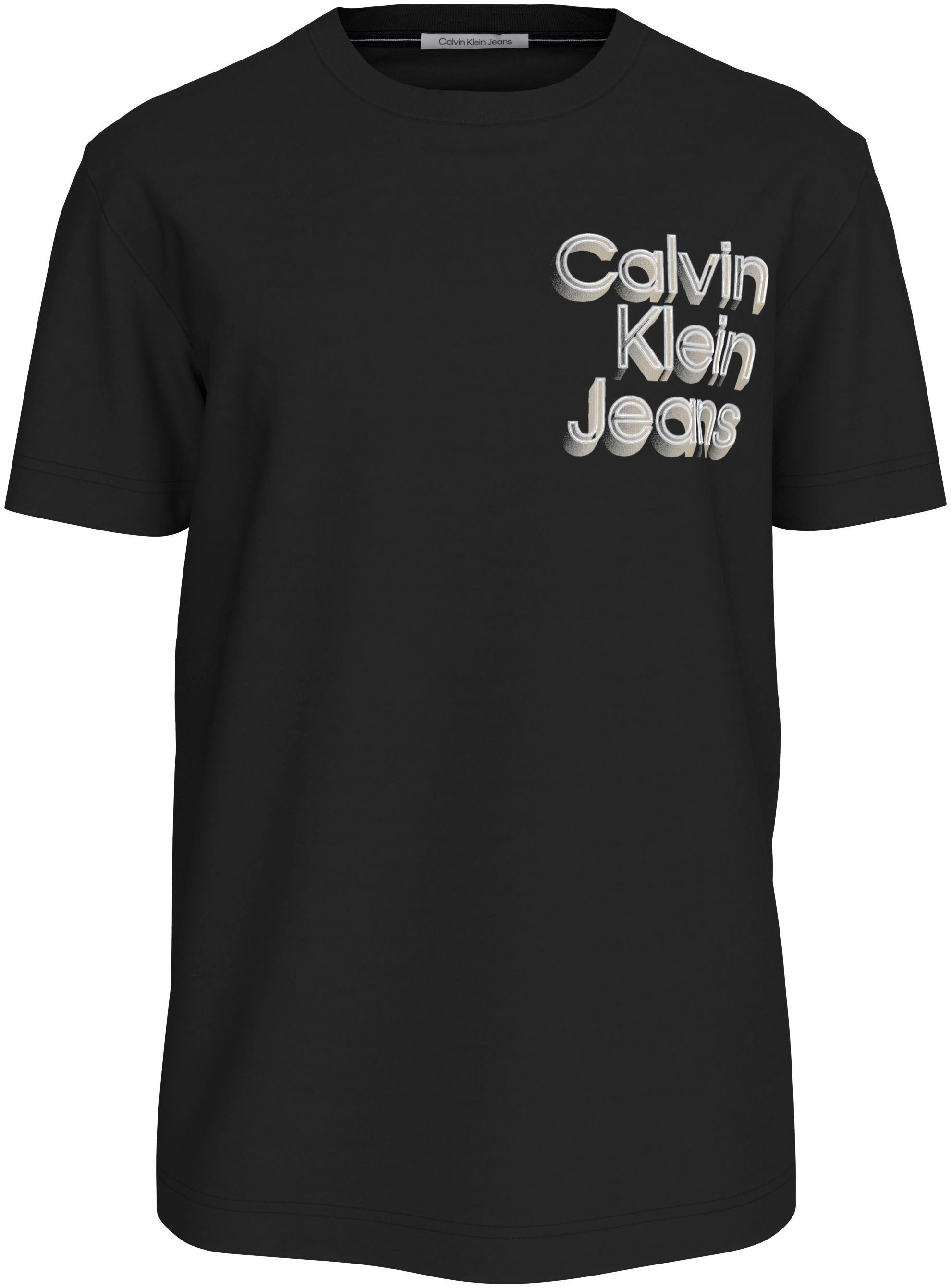 Calvin Klein T-shirt STACKED EUPHORIC LOGO TEE